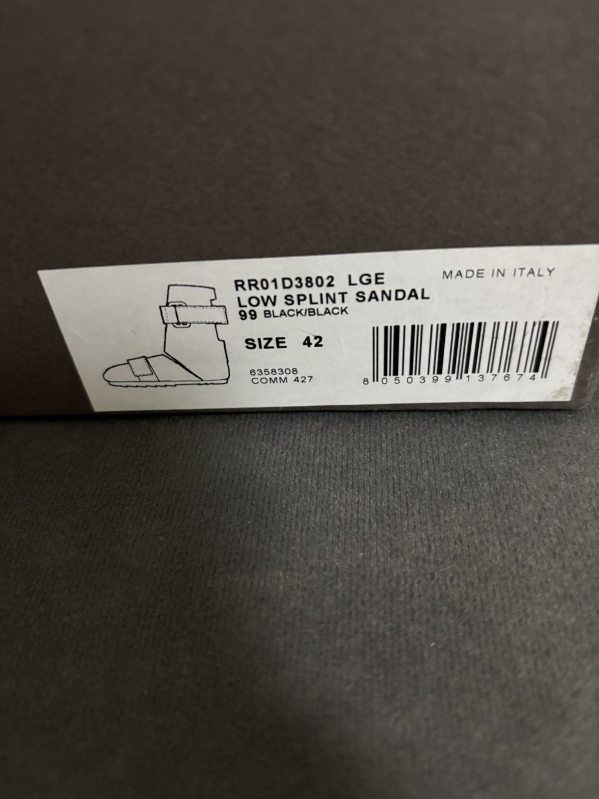 Rick Owens Rick Owens Leather Low Splint Sandal Size US 9 / EU 42 - 5 Thumbnail