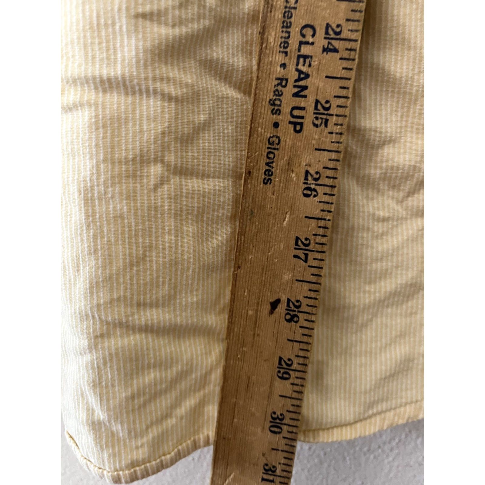 Vintage Wolverine Shirt Button-Up Short Sleeve Size L Yellow Striped Mens Size US L / EU 52-54 / 3 - 4 Thumbnail