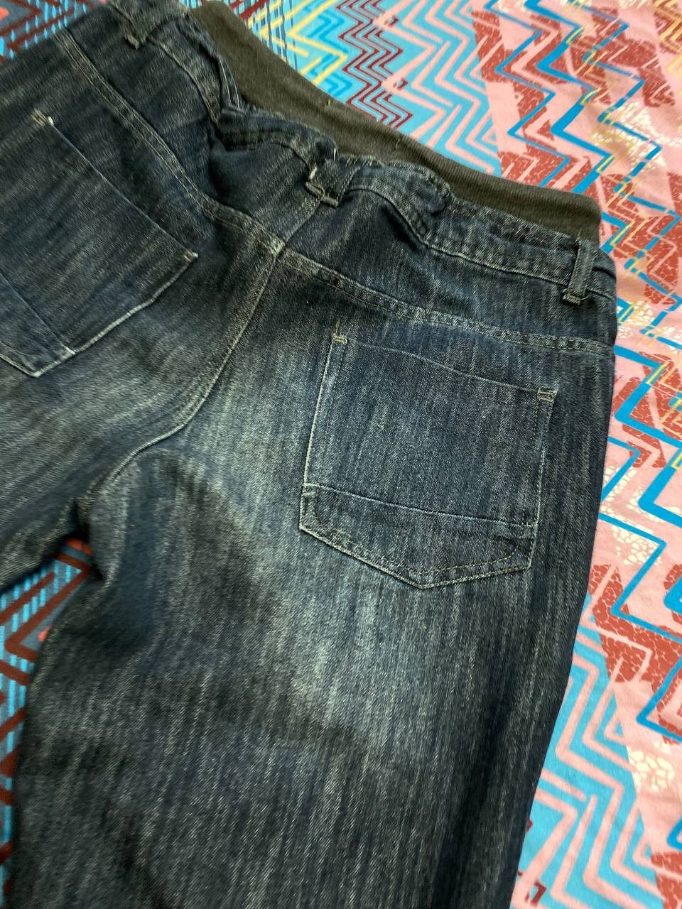 No Fear × Vintage Vintage Y2K Distressed Style Denim Tie Dye Shorts Size US 34 / EU 50 - 8 Thumbnail