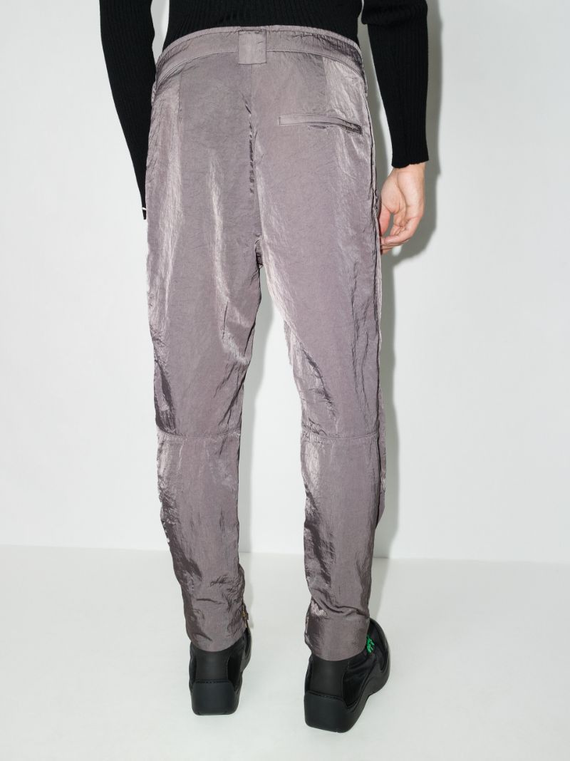Jil Sander o1y1124 Compact Split Track Pant in Grey Size US 28 / EU 44 - 2 Thumbnail