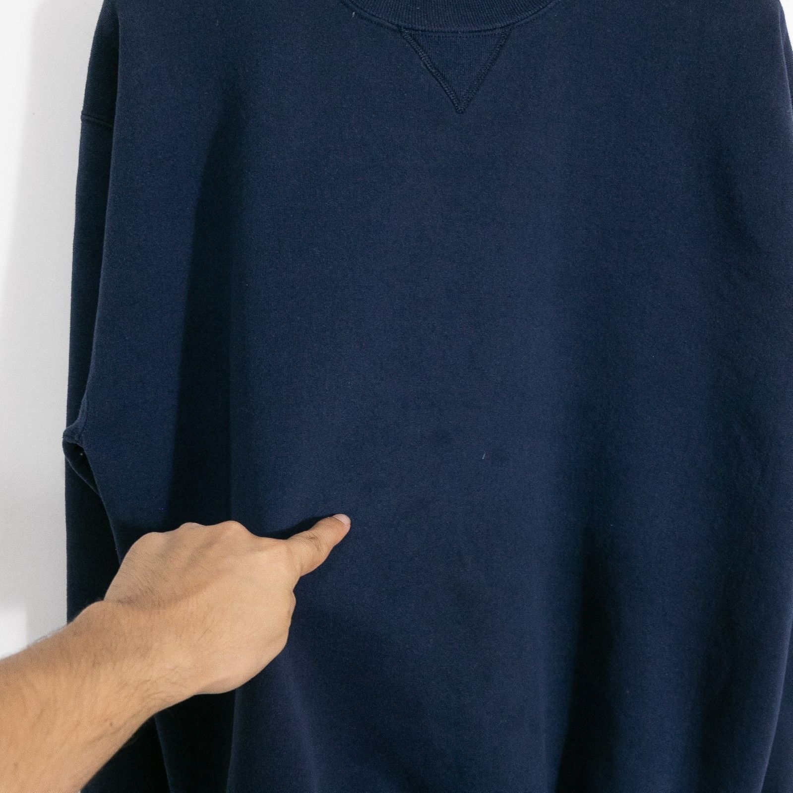 Russell Athletic Vintage 90s Russell Athletic Blank Sweatshirt Mens Large Size US L / EU 52-54 / 3 - 3 Thumbnail