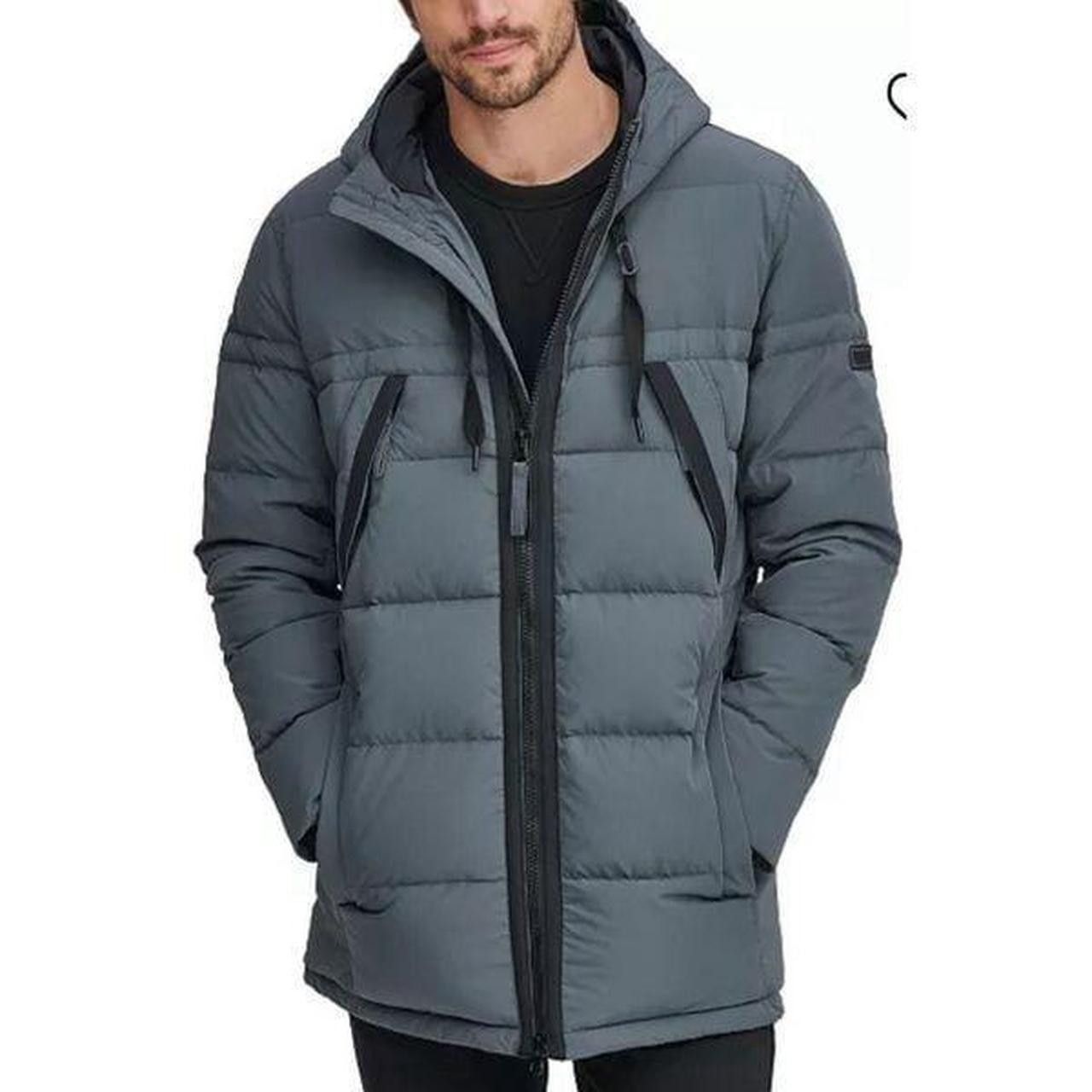 Other Marc New York Men's Holden Down Parka Jacket Charcoal Small Size US S / EU 44-46 / 1 - 1 Thumbnail
