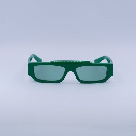 Gucci 🕶️ New Gucci GG1592S 003 Green Sunglasses Size ONE SIZE - 3 Thumbnail