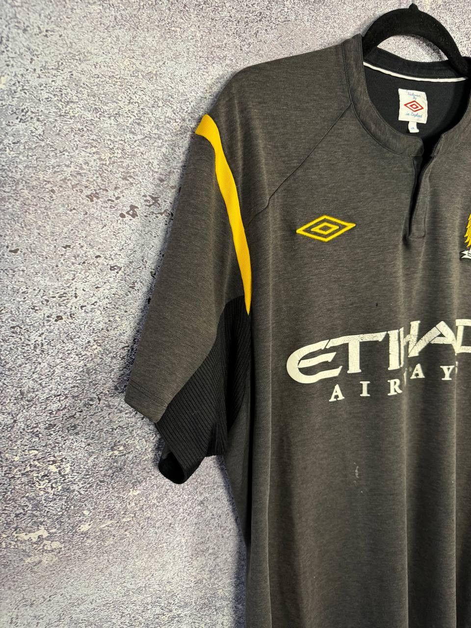 Umbro × Vintage Vintage Manchester City 2009/10 Umbro Soccer Jersey Size US XXL / EU 58 / 5 - 4 Thumbnail