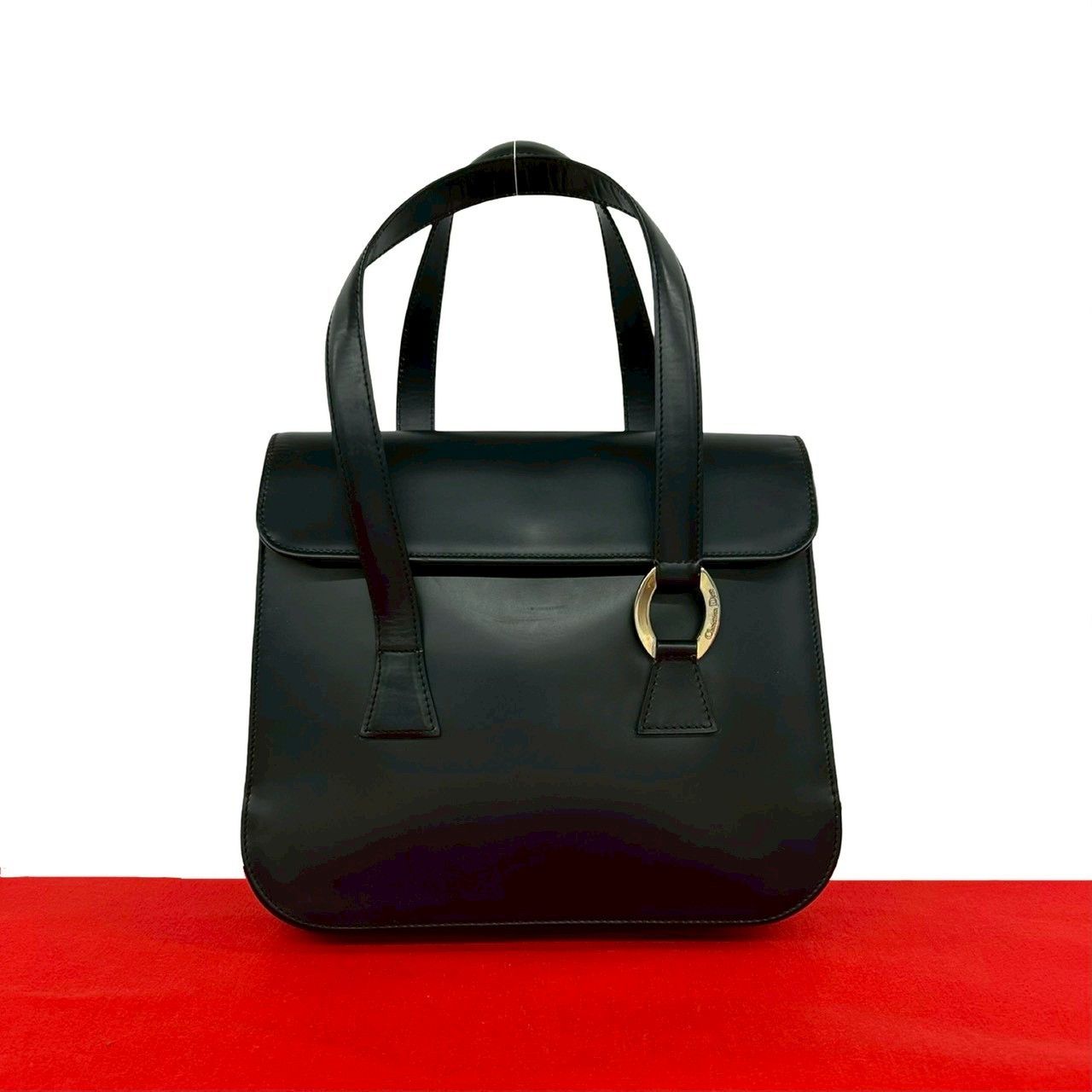 Dior Dior Christian Dior Leather Handbag Leather Tote Bag DUTY FREE for USA Size ONE SIZE - 1 Thumbnail