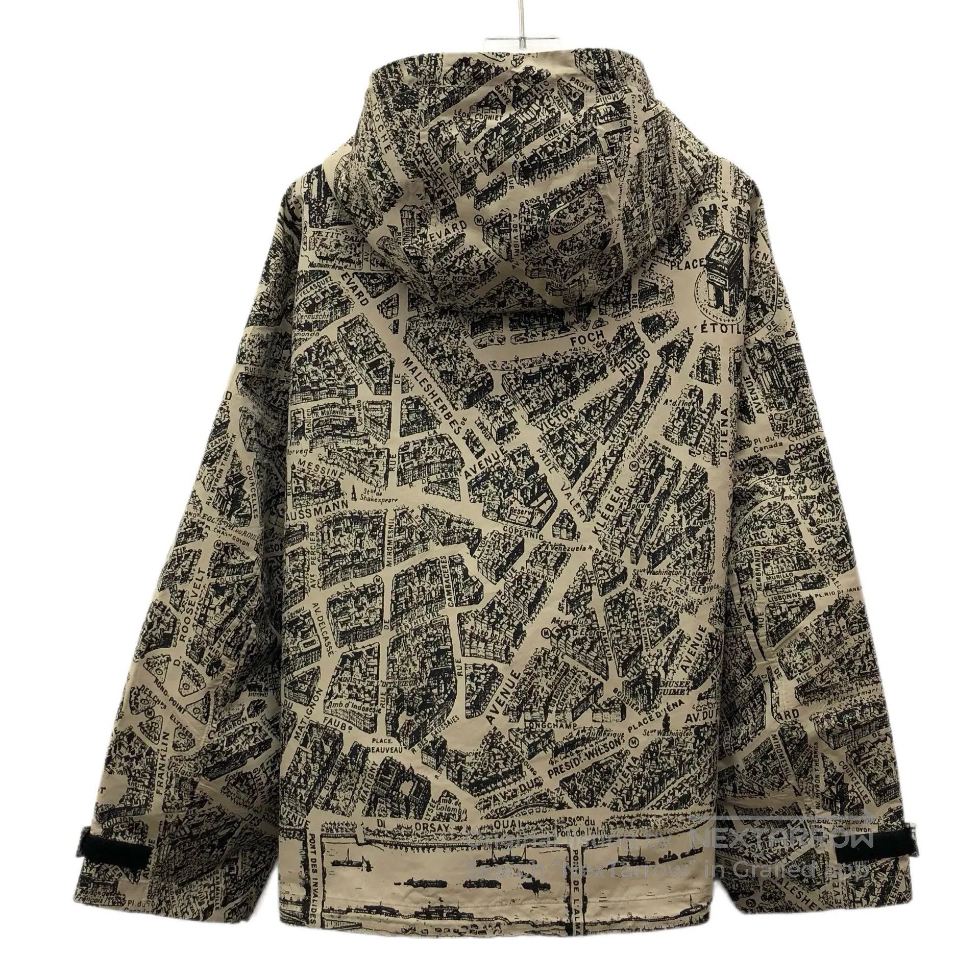 Dior Dior Brown City Map Printed Hooded Zipper Long Sleeve Jack Size US XS / EU 42 / 0 - 2 Thumbnail