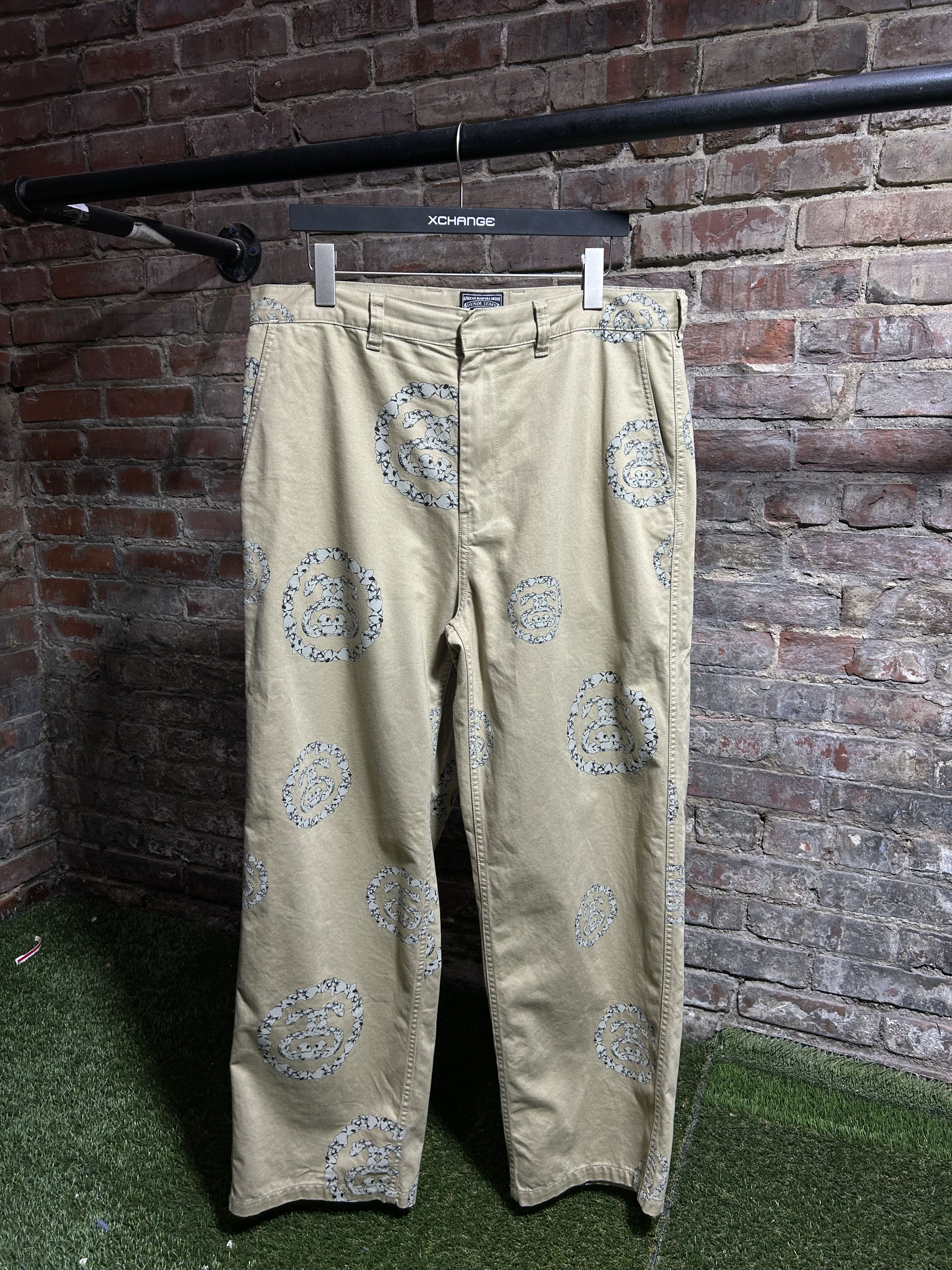 Stussy x DENIM TEARS Khaki Chinos