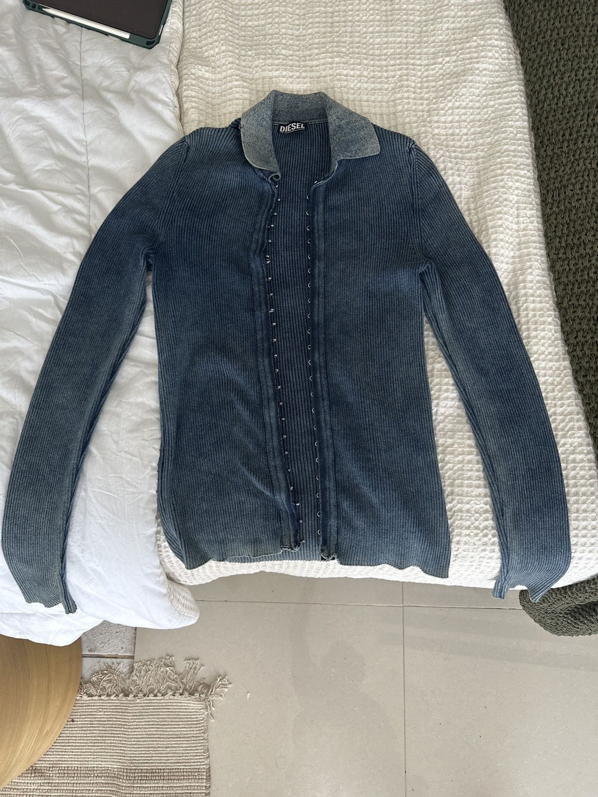 Diesel Diesel Sweater in Washed Blue Size US S / EU 44-46 / 1 - 2 Thumbnail
