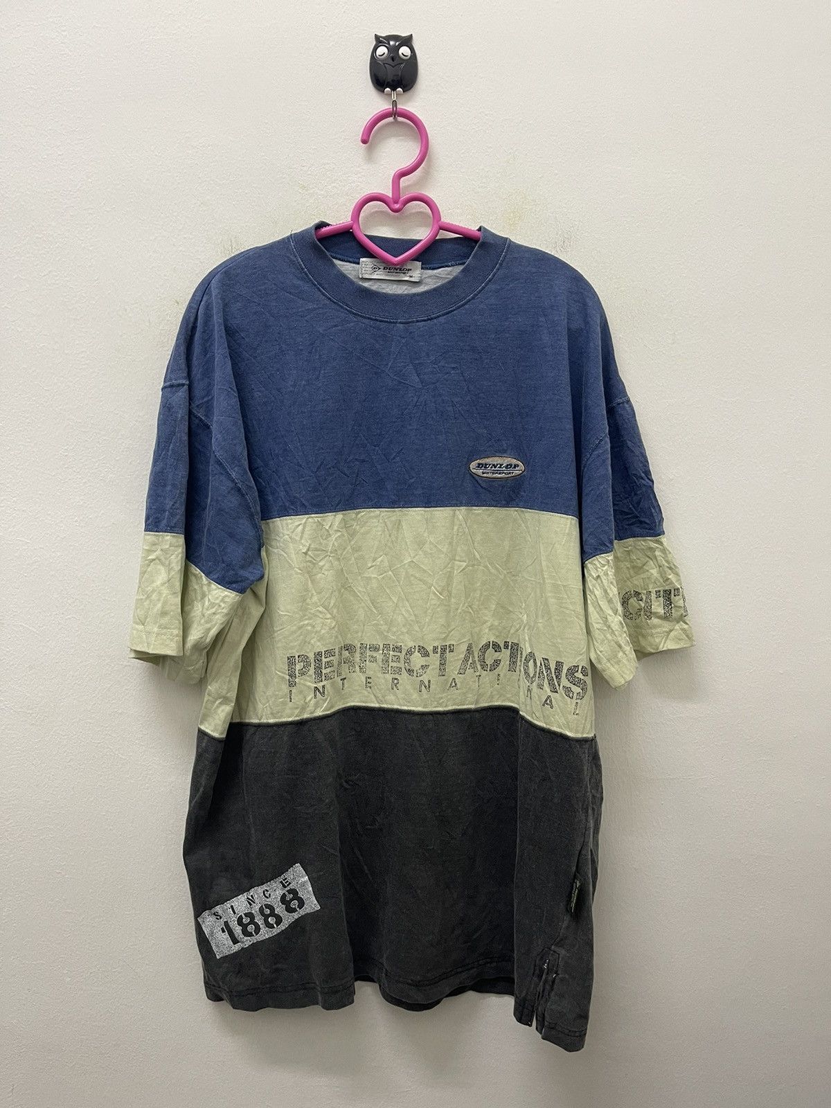 Dunlop Rare Vintage DUNLOP MOTORSPORT Perfect Action International Size US M / EU 48-50 / 2 - 1 Thumbnail