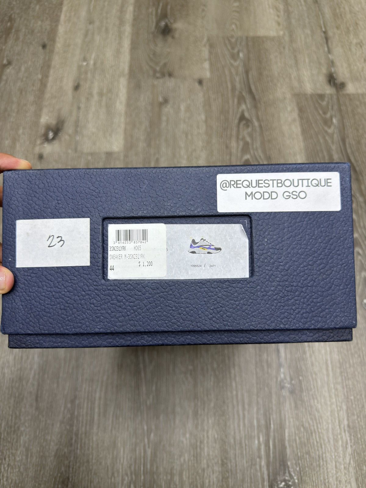 Dior Dior B22 Violet White Size US 11 / EU 44 - 16 Thumbnail