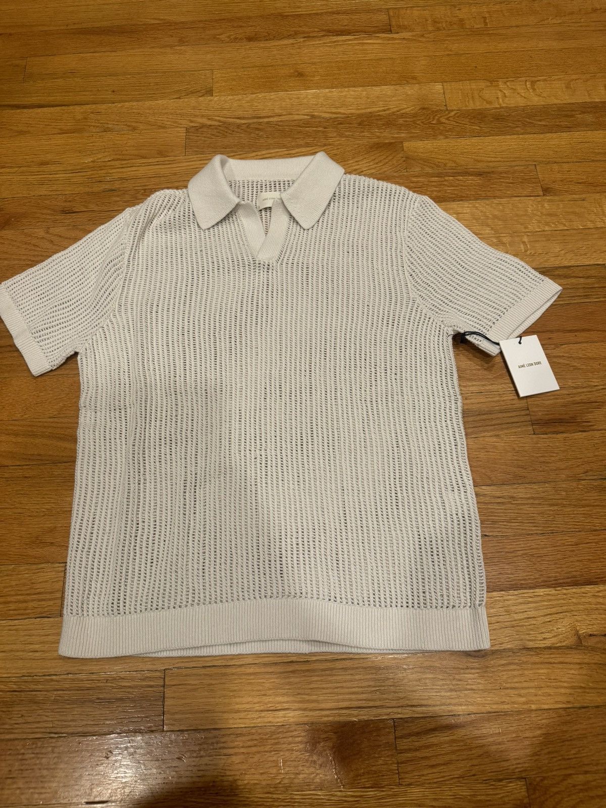 Aime Leon Dore Aimè Leon Dore Mesh Knit Polo Size US S / EU 44-46 / 1 - 2 Thumbnail