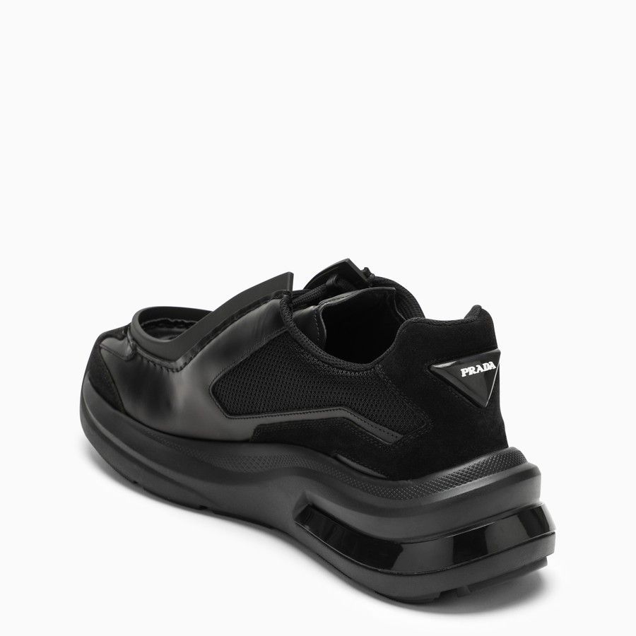 Prada o1d2blof00525 Trainer in Black Size US 11 / EU 44 - 4 Thumbnail