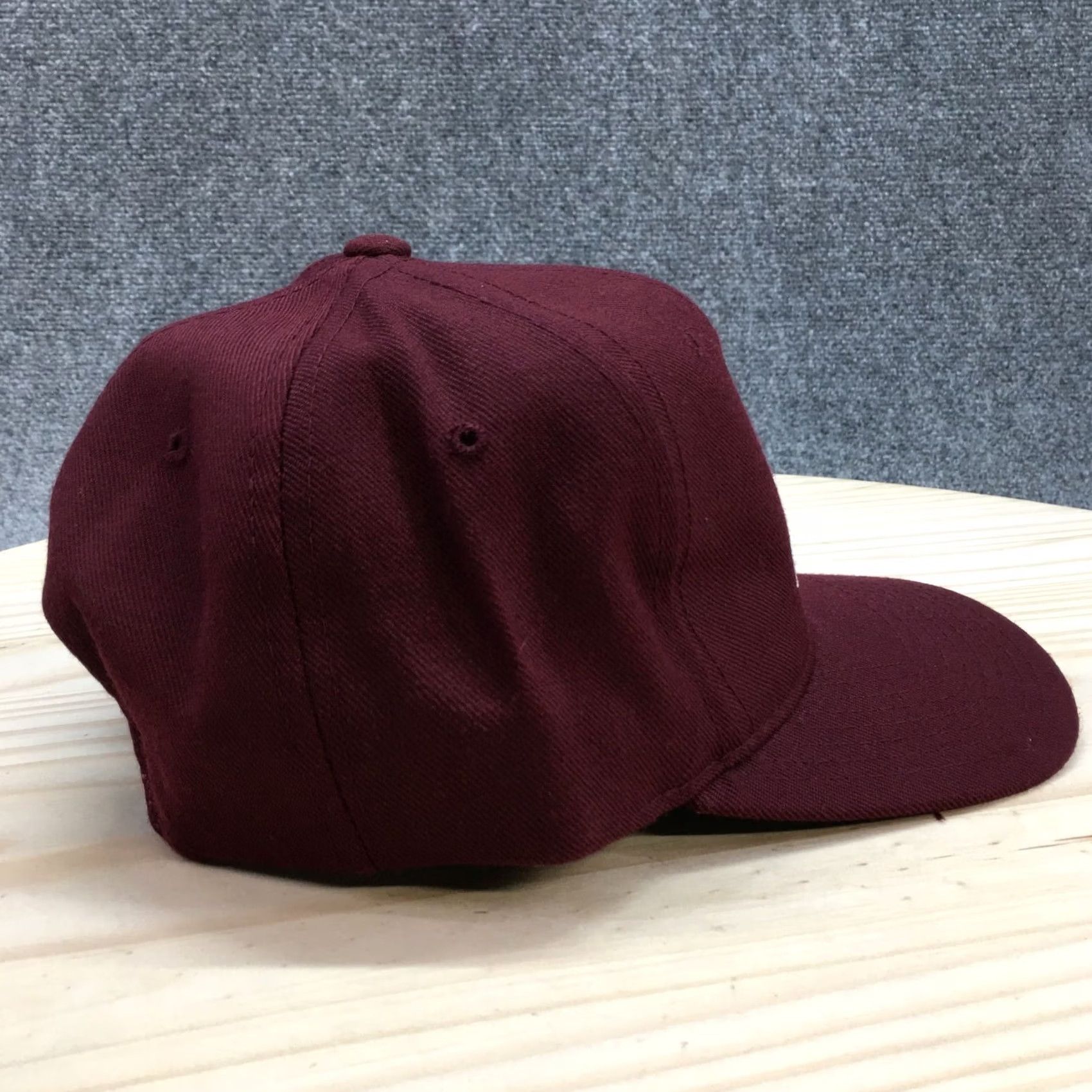 Vintage INGLAS Logo Snapback Cap Hat Mens One Size Maroon Adjustable Embroidered Yupoong Size ONE SIZE - 5 Thumbnail