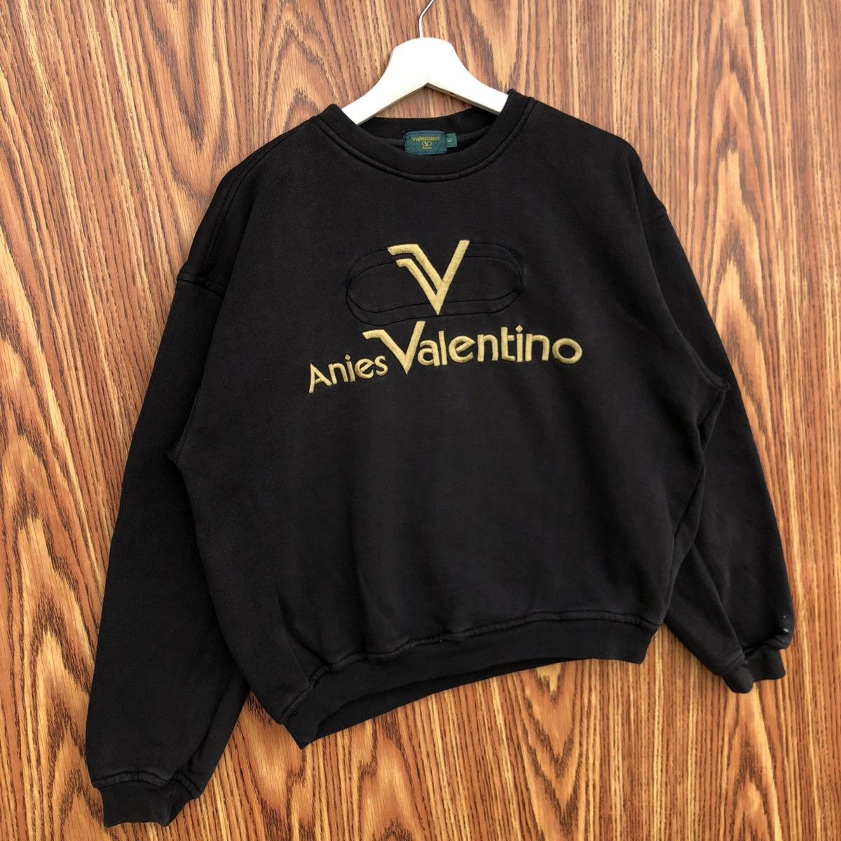 Vintage Vintage Designer Anies Valentino Sweatshirt Size US L / EU 52-54 / 3 - 2 Thumbnail