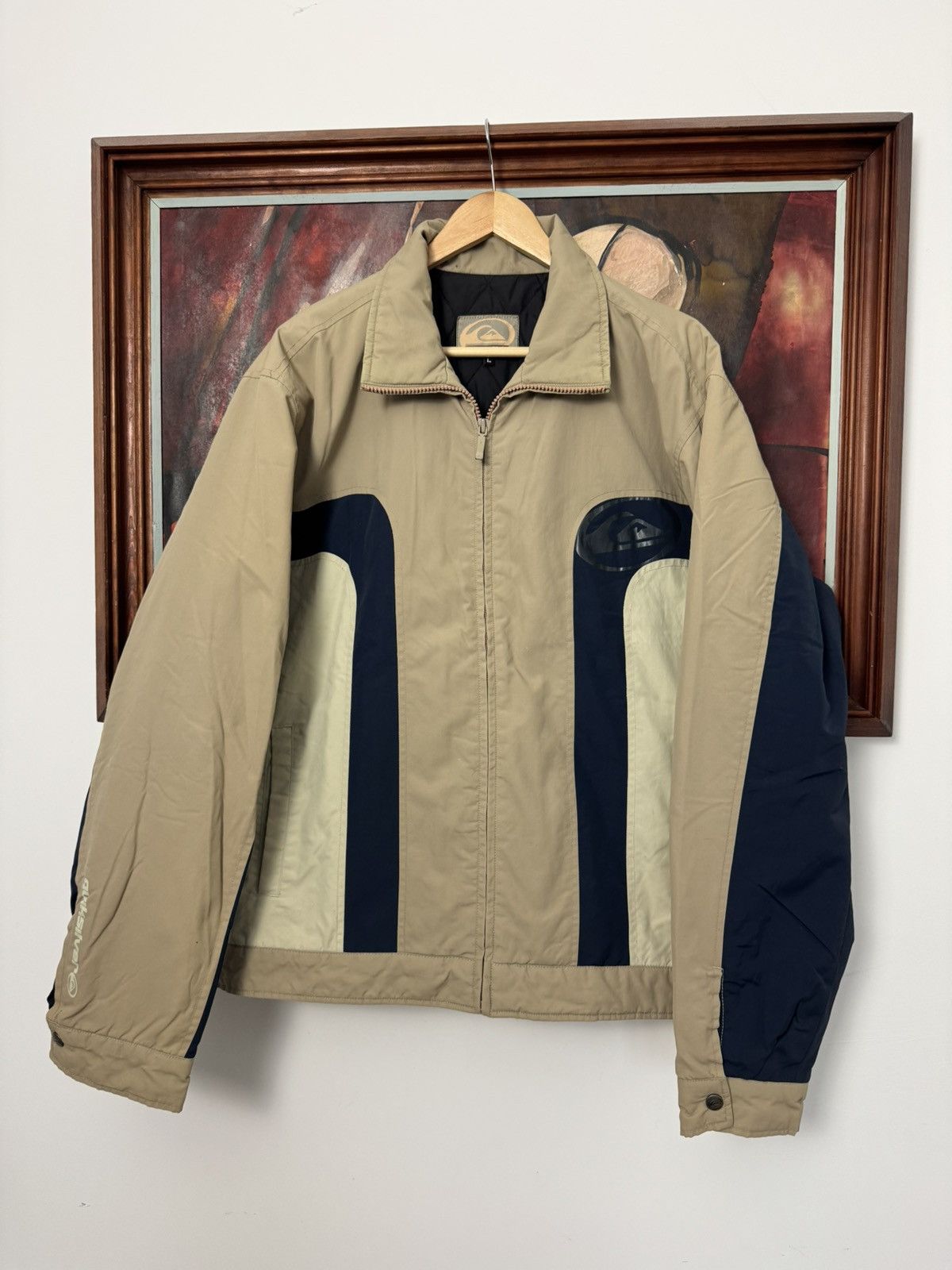 Quiksilver Vintage Quiksilver Jacket Surf Skate Sportswear 90s Hype Size US L / EU 52-54 / 3 - 1 Thumbnail