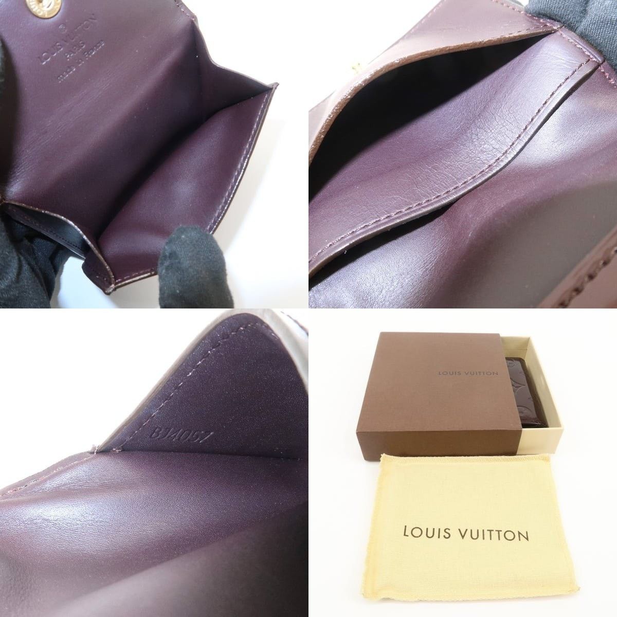 Louis Vuitton Louis Vuitton Monogram Vernis Ludlow Card Case Patent Size ONE SIZE - 7 Thumbnail