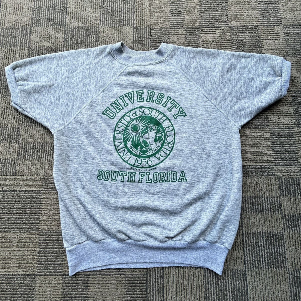 Vintage Vintage 80’s University Of South Florida USF Crewneck Size M / US 6-8 / IT 42-44 - 1 Thumbnail
