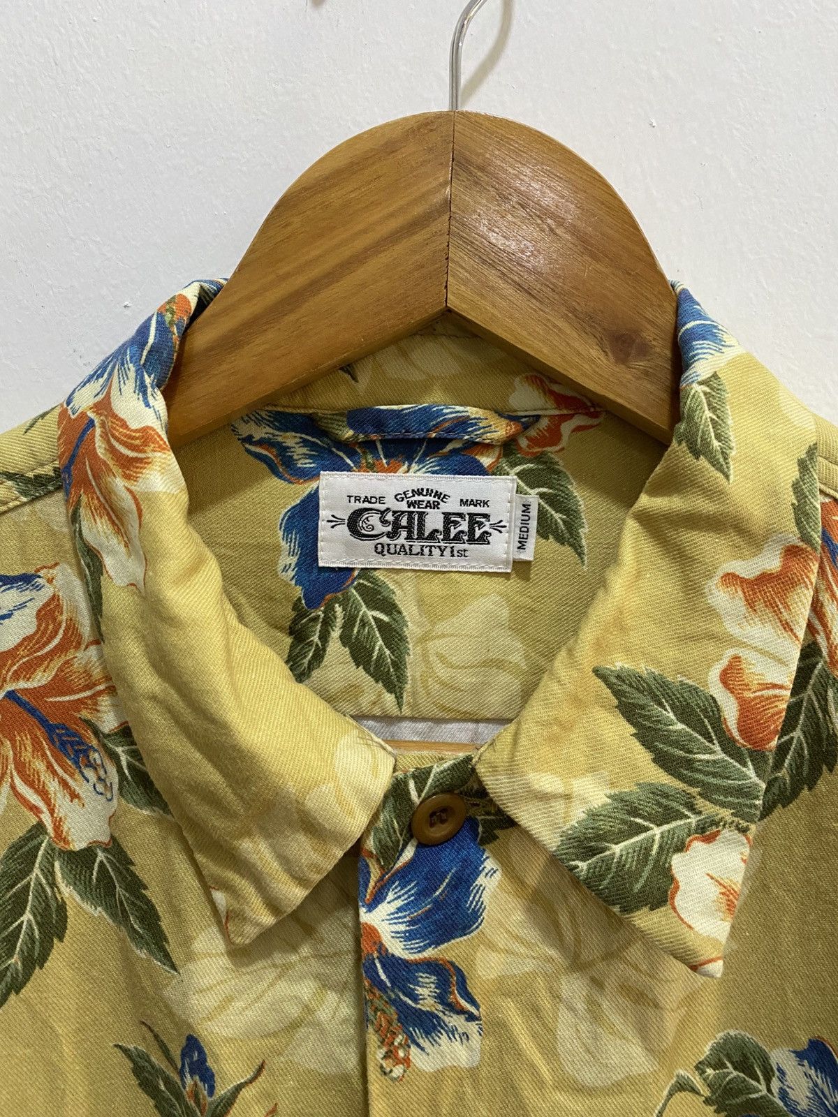 Japanese Brand CALEE Japanese Floral Shirt Medium Size US M / EU 48-50 / 2 - 4 Thumbnail