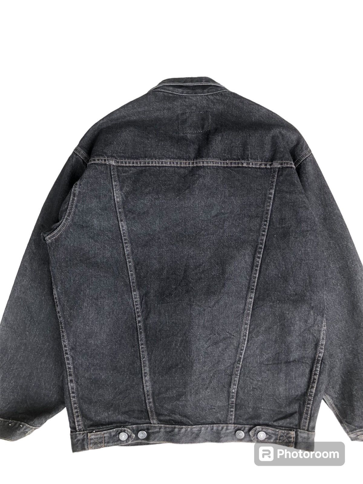 Vintage Vintage Gap Made in usa Denim Jacket Distressed Size US M / EU 48-50 / 2 - 8 Thumbnail