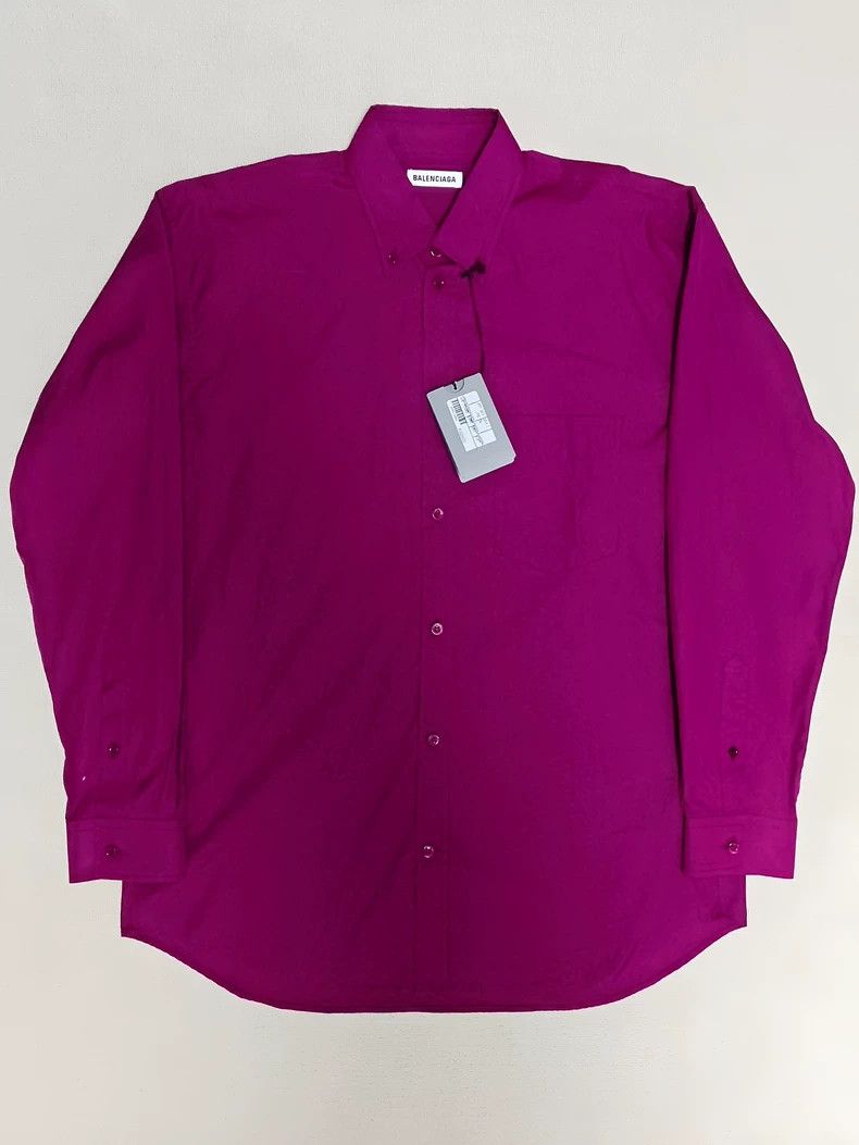 Balenciaga Balenciaga size 36 Back logo shirt jacket Size US S / EU 44-46 / 1 - 2 Thumbnail