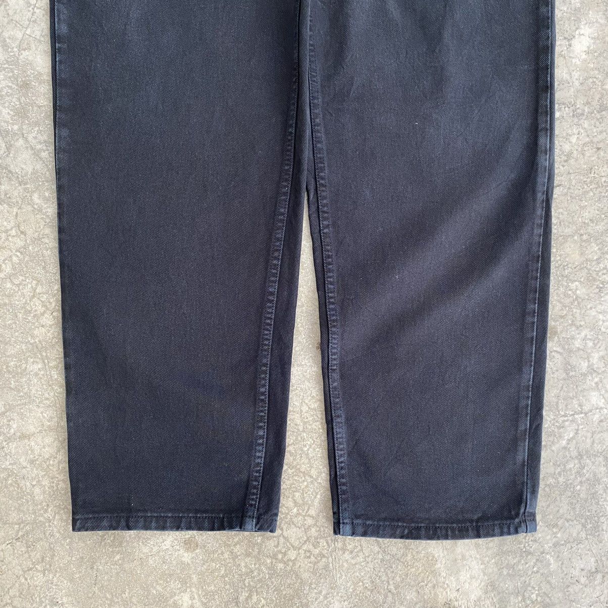 Levi's Vintage 1998 Levis Silvertab Black “LOOSE” Baggy Denim Jeans Size US 34 / EU 50 - 7 Thumbnail