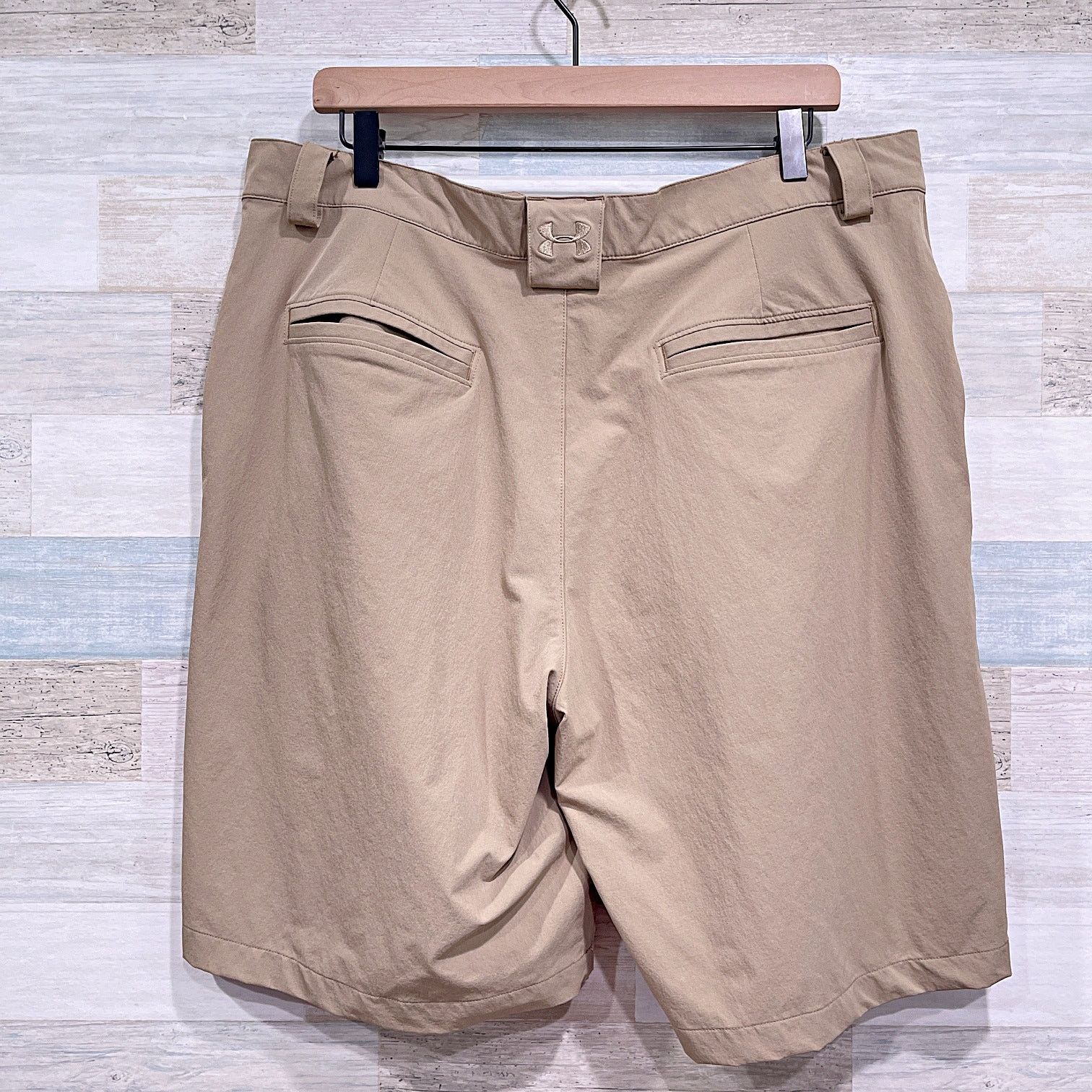 Under Armour UNDER ARMOUR Performance Golf Shorts Khaki Mens 38 Size US 38 / EU 54 - 4 Thumbnail