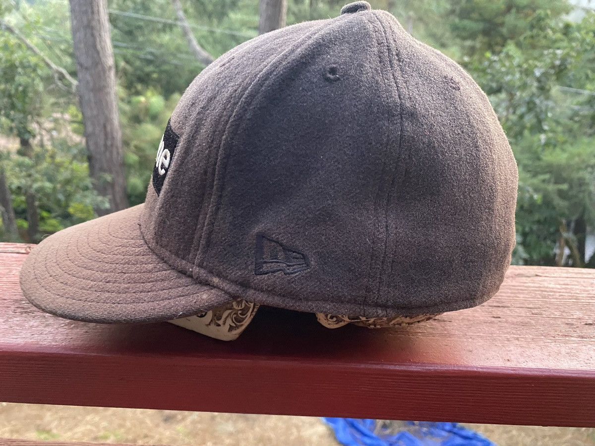 Supreme Supreme FW 2010 woolrich box logo new era fitted cap Size ONE SIZE - 4 Thumbnail