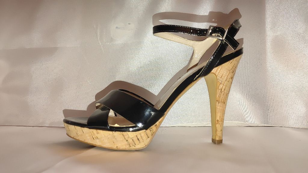 Franco Sarto Franco Sarto Vaunt Cork Stiletto Heels Size 7.5M Size US 7.5 / IT 37.5 - 2 Thumbnail