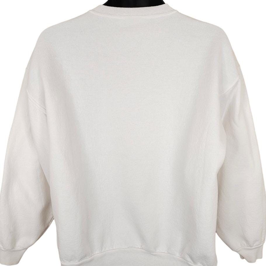 Vintage Vintage American Flag Sweatshirt Mens Size XL White 90s Y2K Size US XL / EU 56 / 4 - 3 Thumbnail