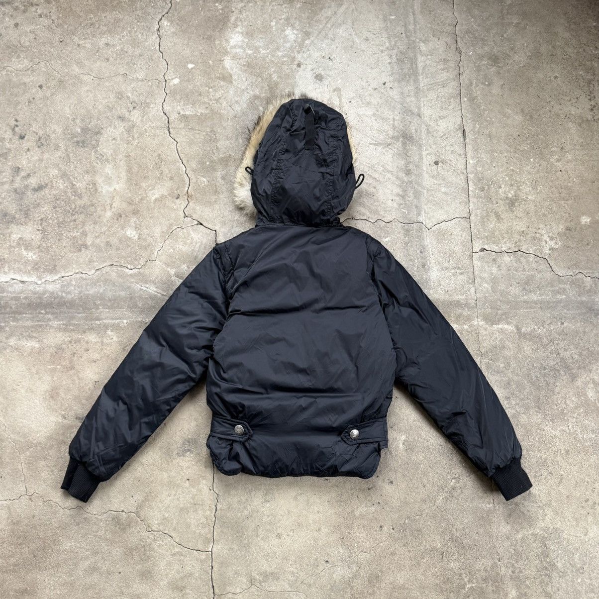 Calvin Klein Calvin Klein Jeans Black Down Jacket With Real Fur Hood Size M / US 6-8 / IT 42-44 - 2 Thumbnail