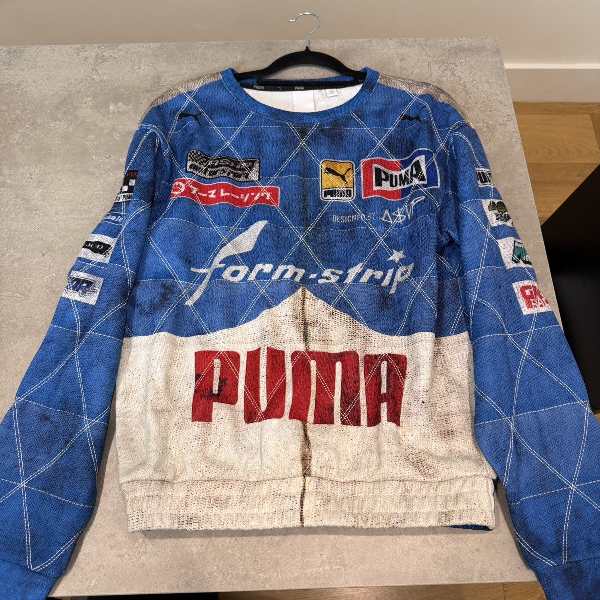 A$AP Rocky × Puma Puma x A$AP Rocky Quilted Sweat Shirt/Pants Size US S / EU 44-46 / 1 - 1 Thumbnail