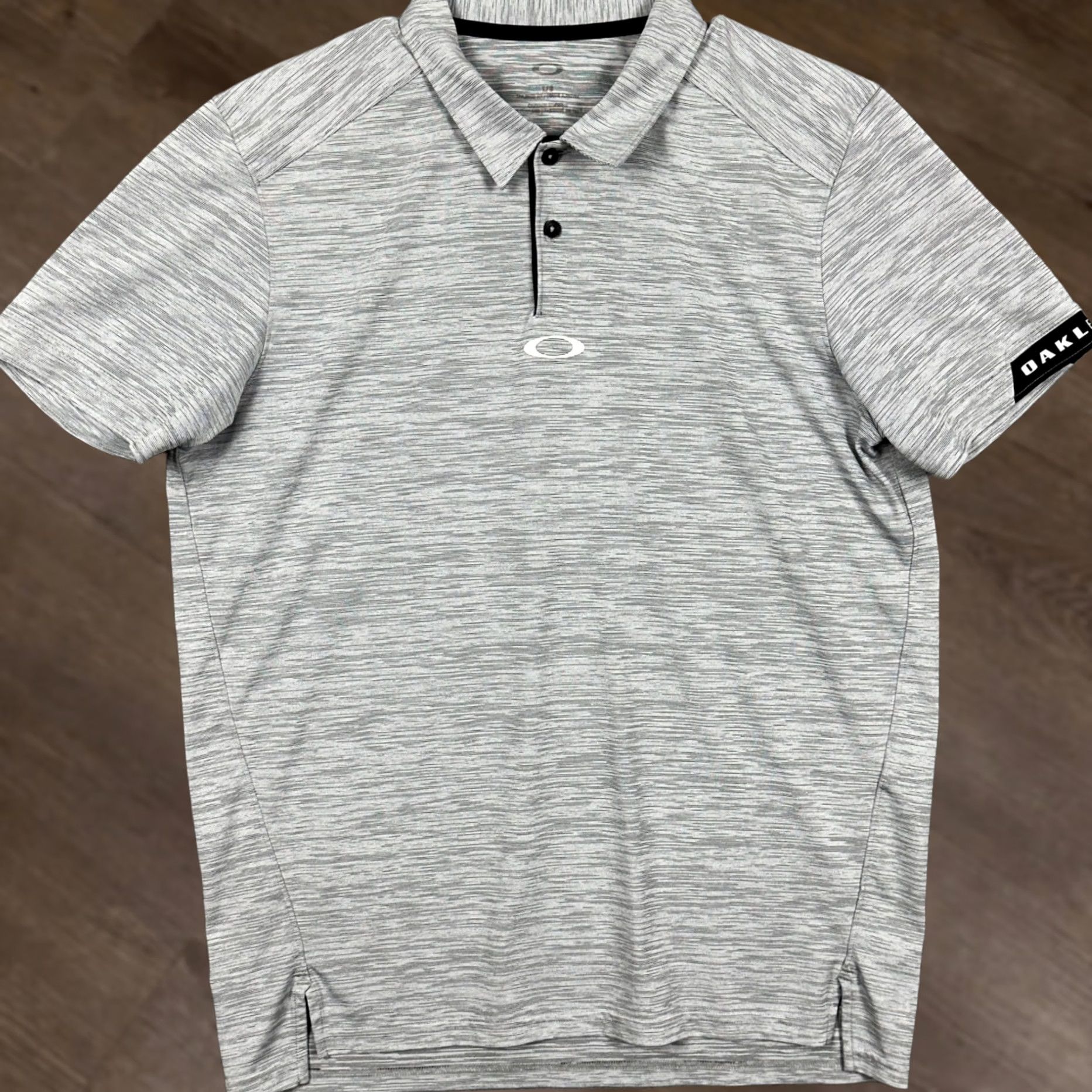 Oakley VINTAGE Oakley Polo Shirt? Size US L / EU 52-54 / 3 - 1 Thumbnail