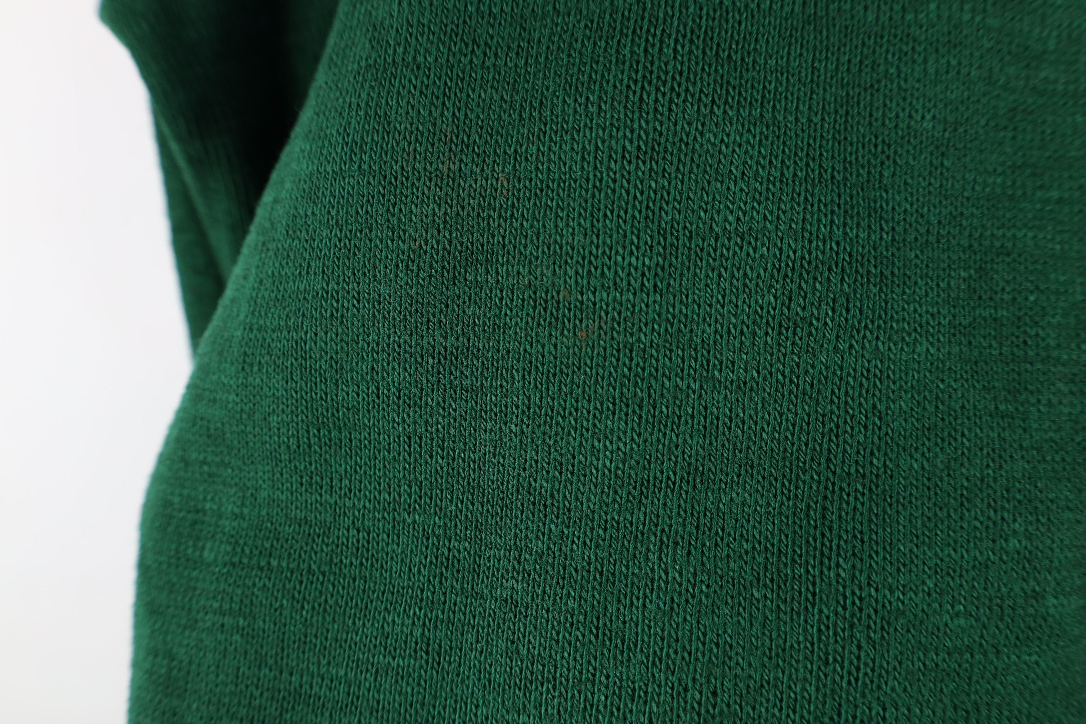 Vintage Vintage 70s Streetwear Mustang V-Neck Sweater Green USA Size M / US 6-8 / IT 42-44 - 7 Thumbnail