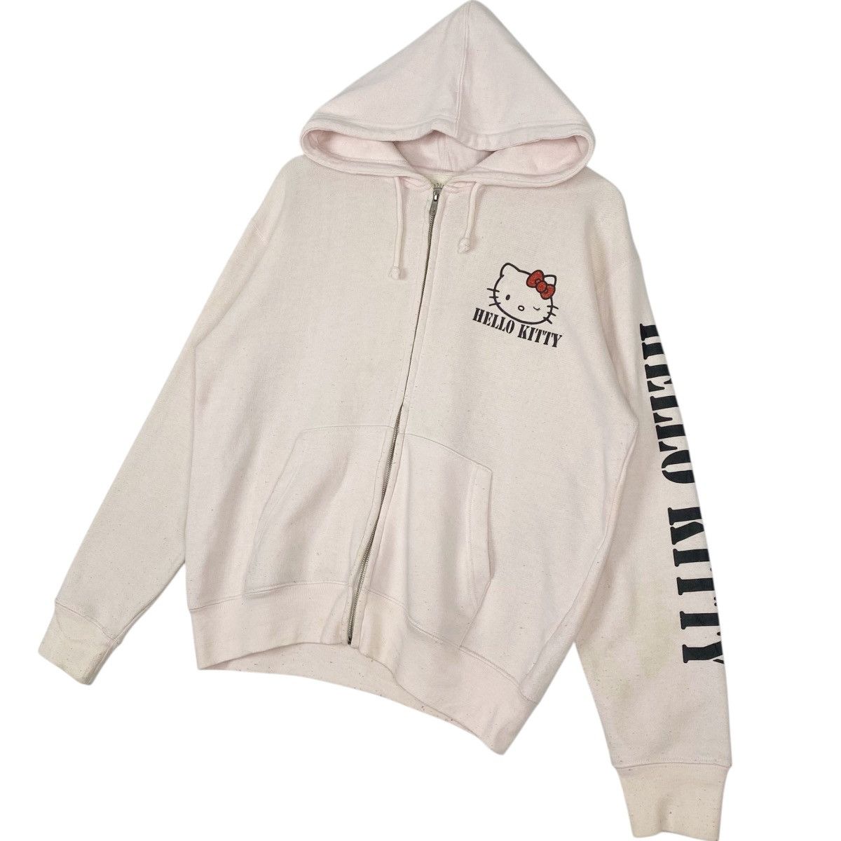 Other Vintage Hello Kitty Hoodie Printed Sweater White Size US L / EU 52-54 / 3 - 2 Thumbnail
