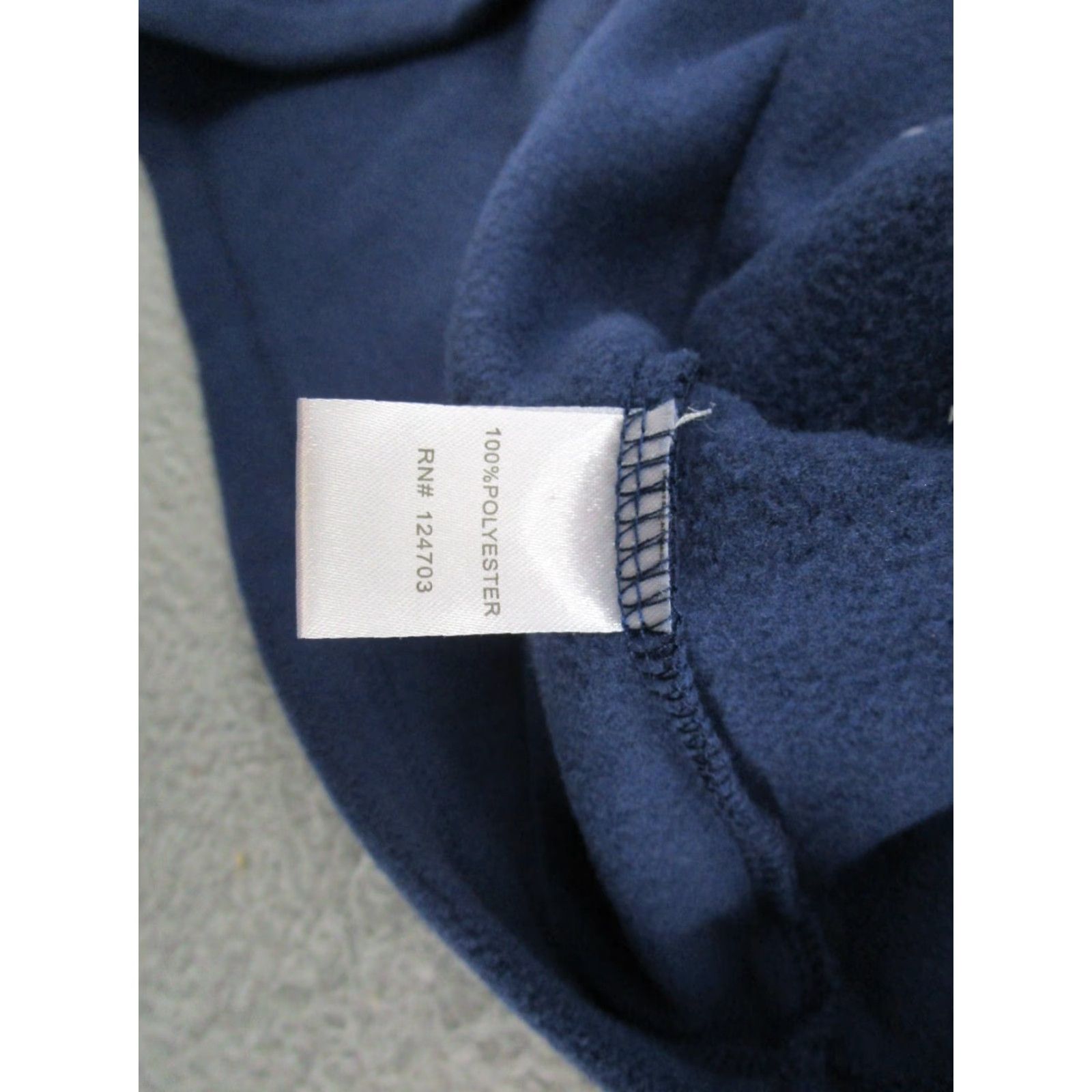 Vintage Rebecca Malone Vest Women L Blue Fleece Full Zip Embroidered Bird NEW Size L / US 10 / IT 46 - 3 Thumbnail