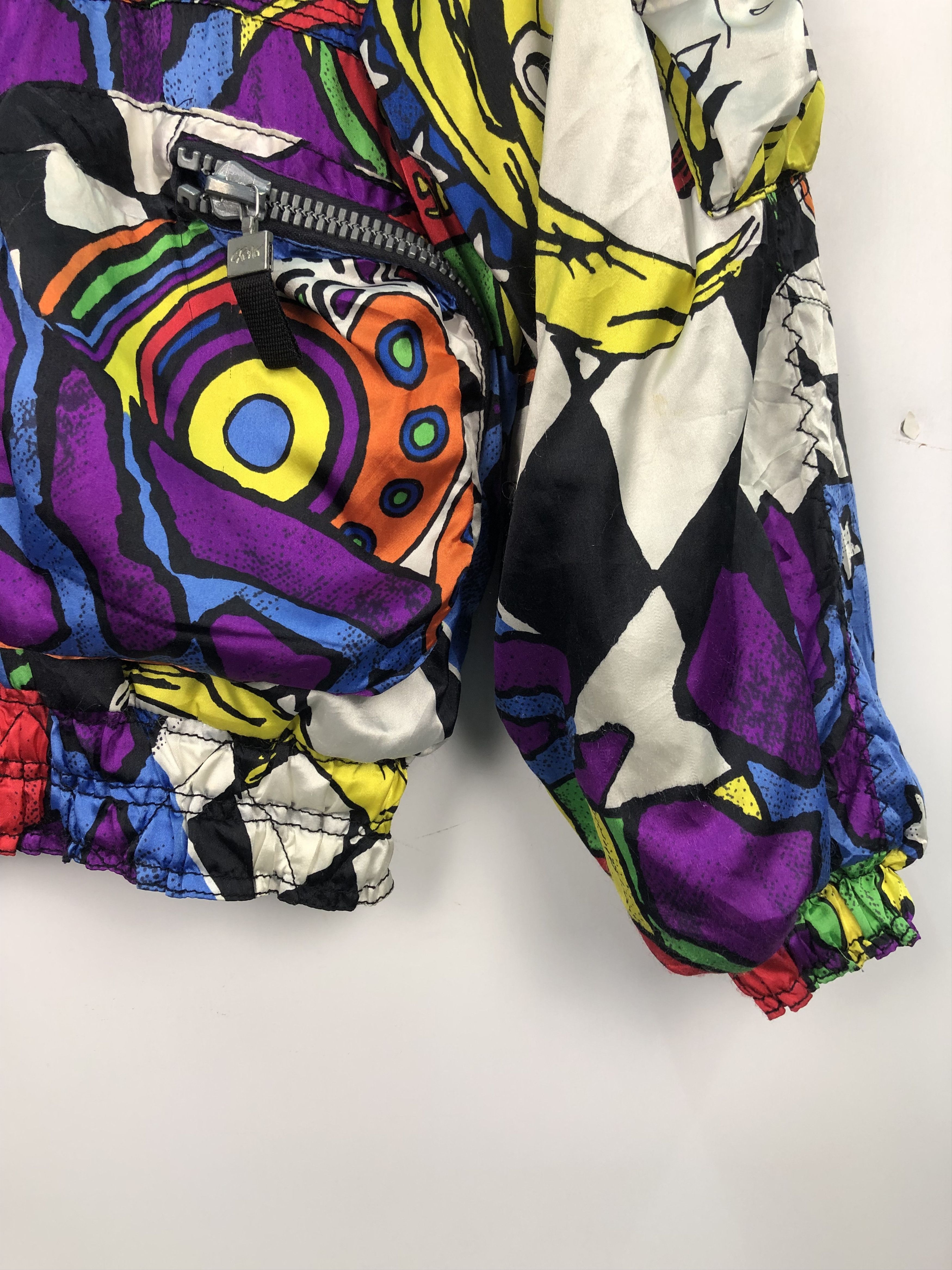 Other Vintage Japanese Designer Art Multicolour Jacket J0108 Size US L / EU 52-54 / 3 - 4 Thumbnail