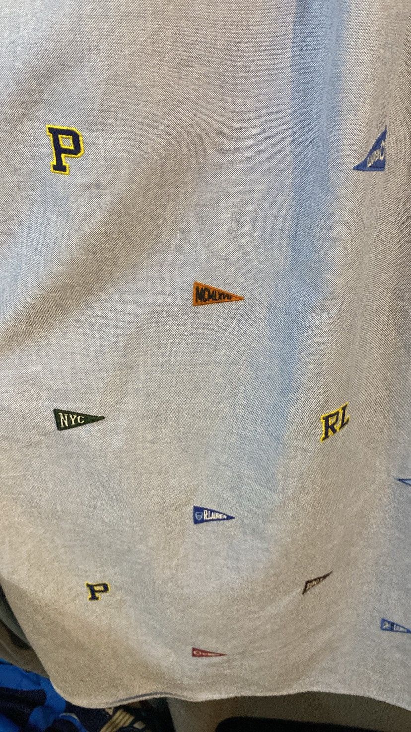 Polo Ralph Lauren × Vintage (RARE)POLO RALPH LAUREN BULLDOG OVP SHIRT MEDIUM Size US M / EU 48-50 / 2 - 11 Thumbnail