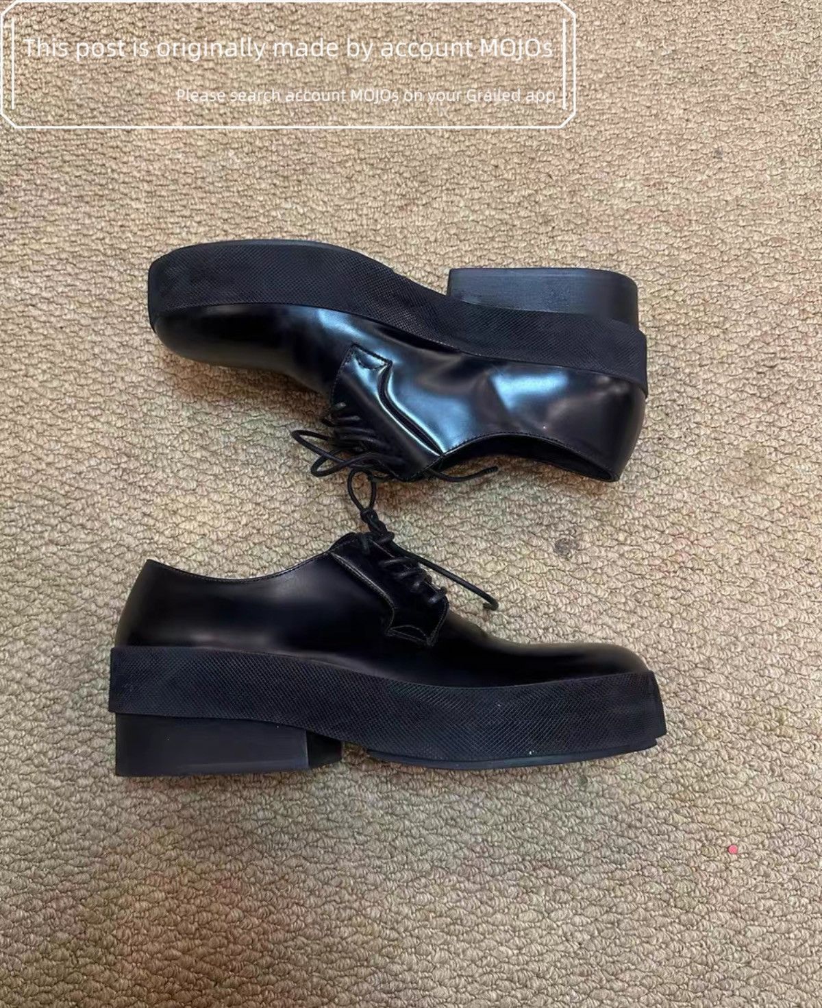 Raf Simons Sz 40 Raf Simons 23SS Thick Bottom Derby mojos1720 Size US 7 / EU 40 - 1 Thumbnail