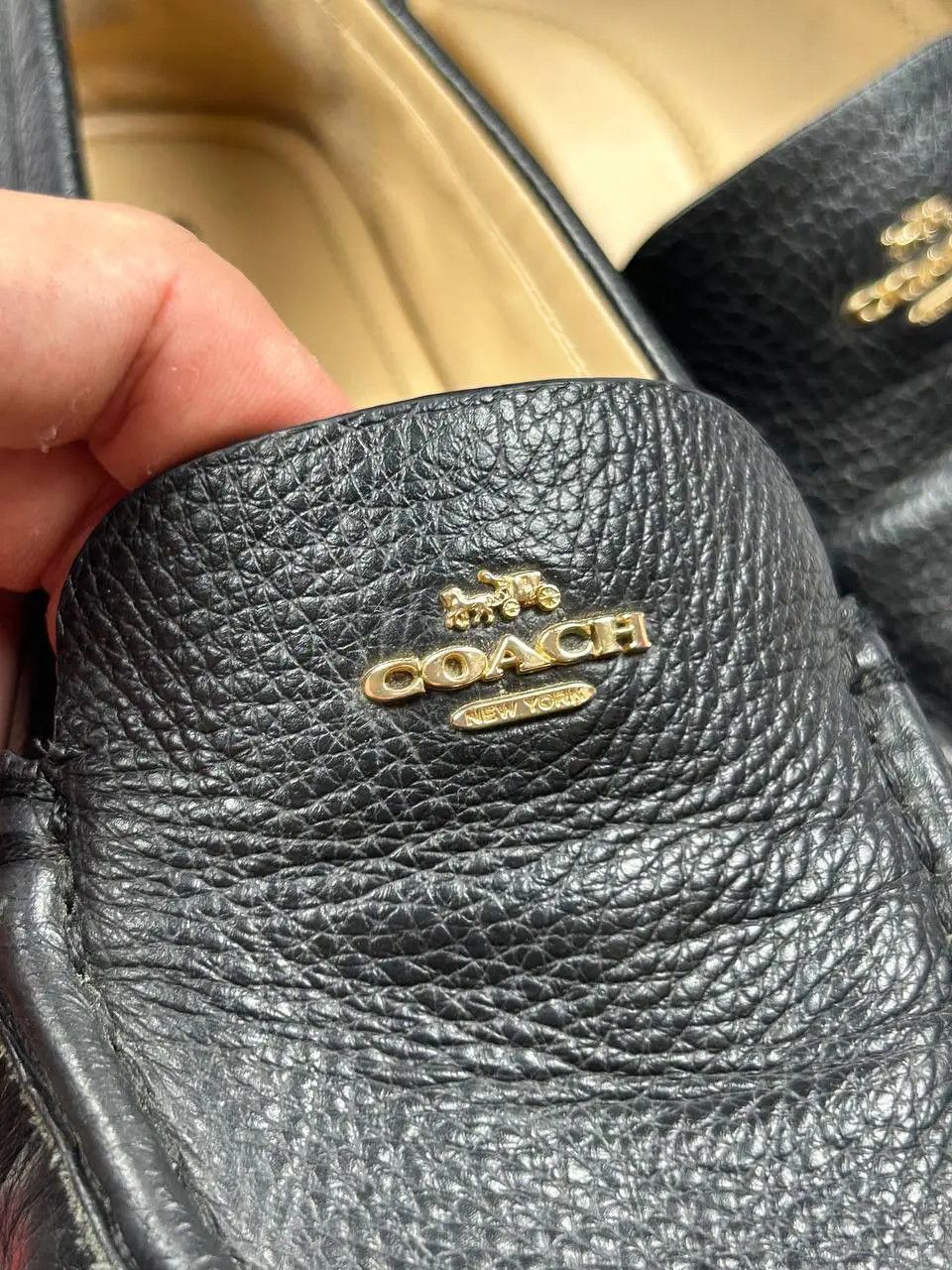 Coach Coach Marley Driver leather loafer black Size 9US Size US 9 / EU 42 - 5 Thumbnail