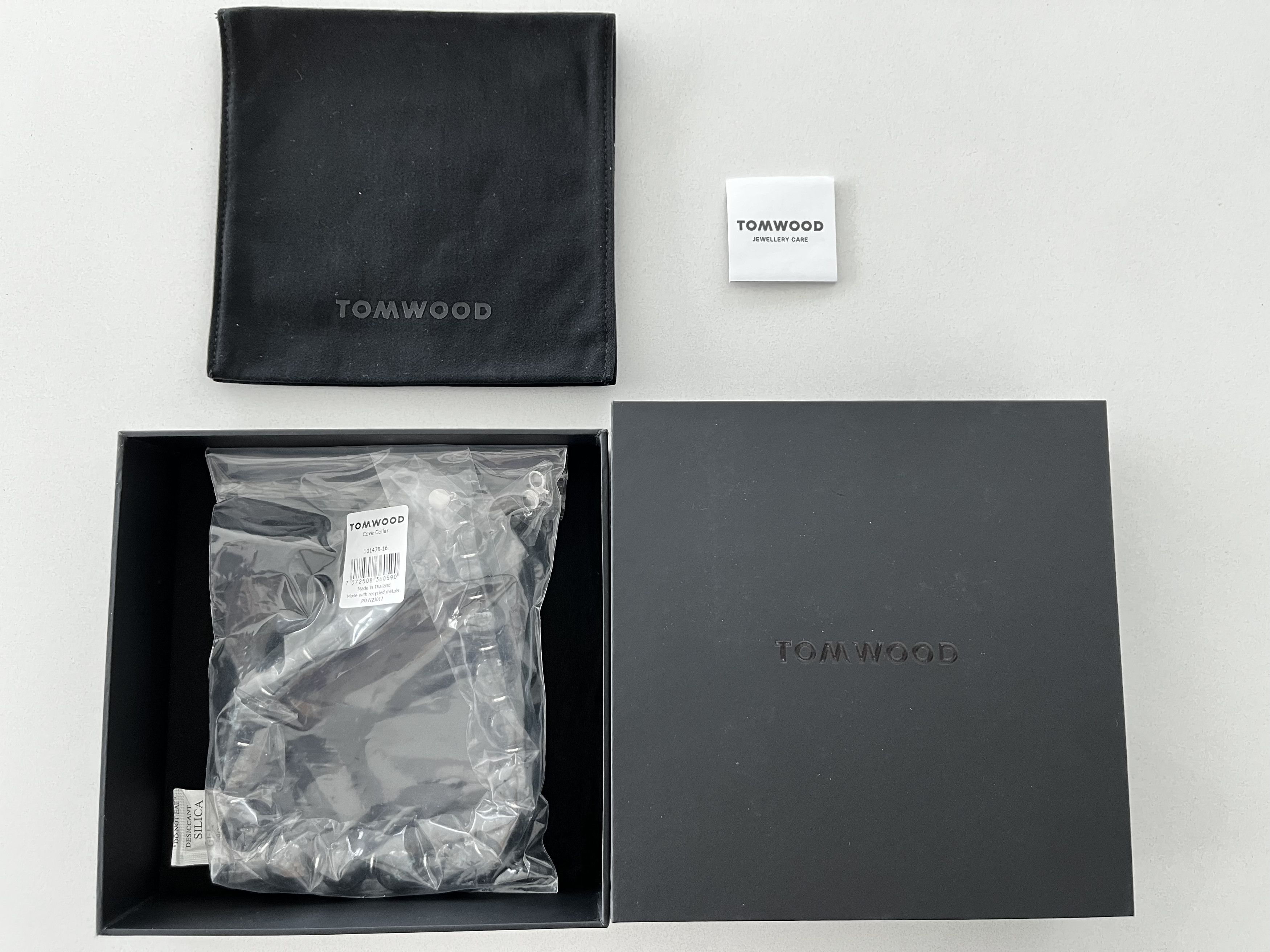 Tom Wood Cove Collection Collar/Necklace Norway Black Larvikite Stone Size ONE SIZE - 6 Thumbnail