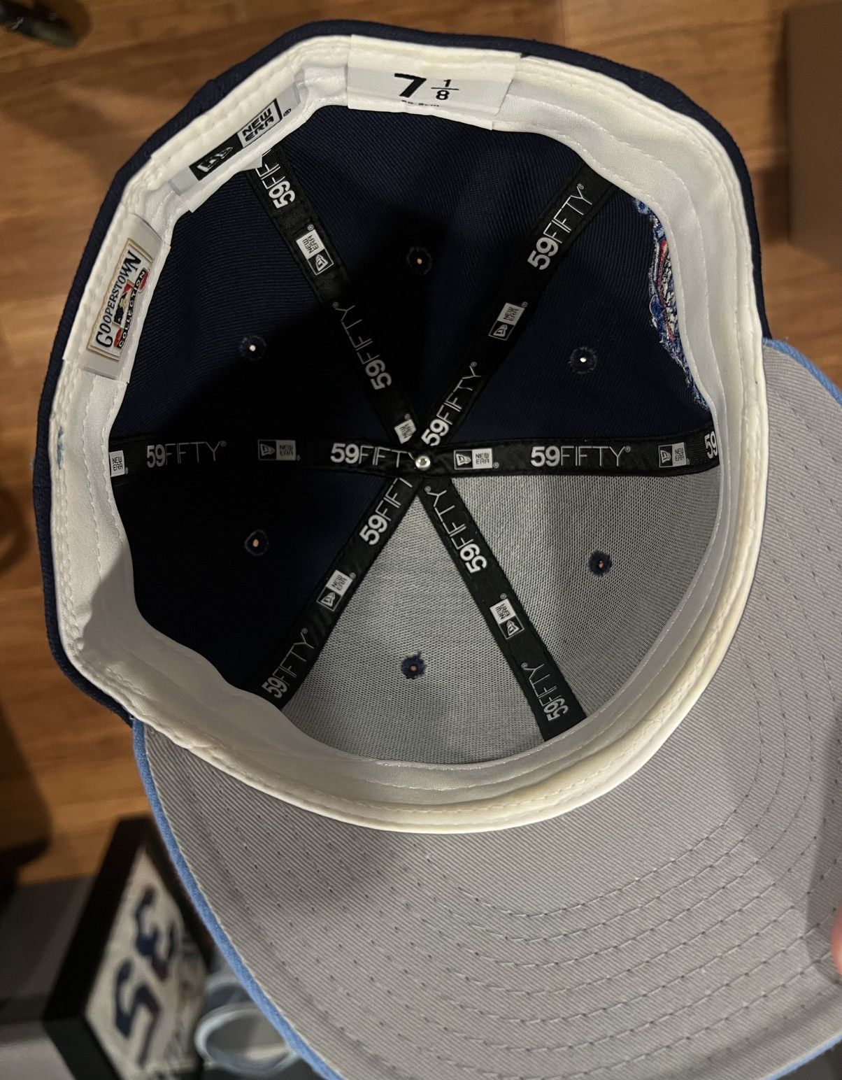 New Era Size 7 1/8 Toronto Blue Jays Fitted Size ONE SIZE - 2 Thumbnail