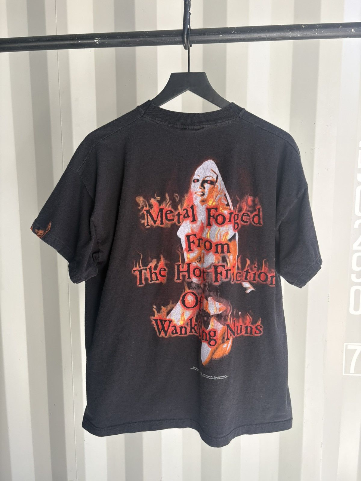 Band Tees Vintage Cradle Of Filth Wanking Nun Shirt Grunge Band Size US XL / EU 56 / 4 - 1 Thumbnail