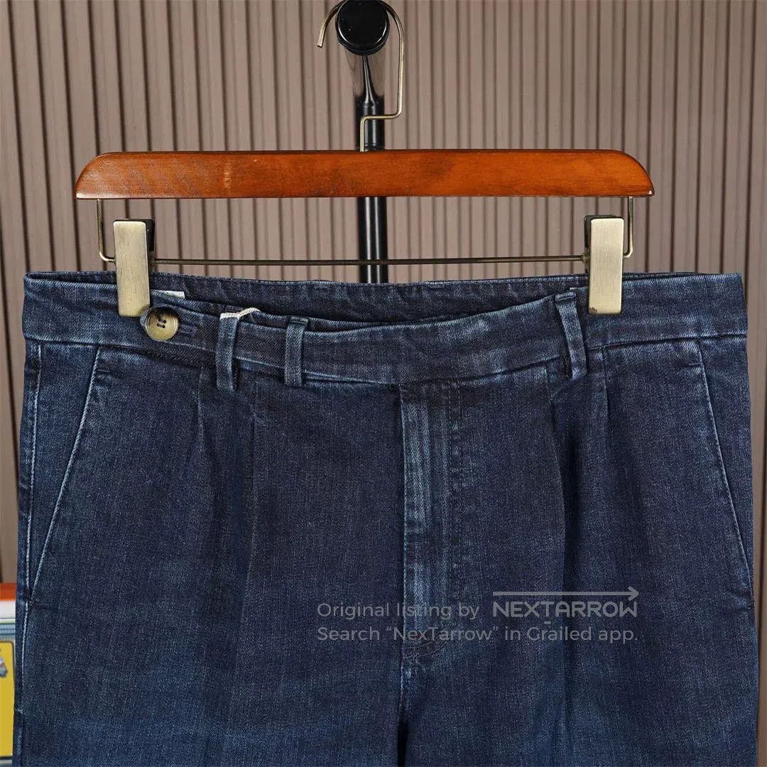 Brunello Cucinelli Brunello Cucinelli Men's Indigo Jeans. Size US 30 / EU 46 - 3 Thumbnail