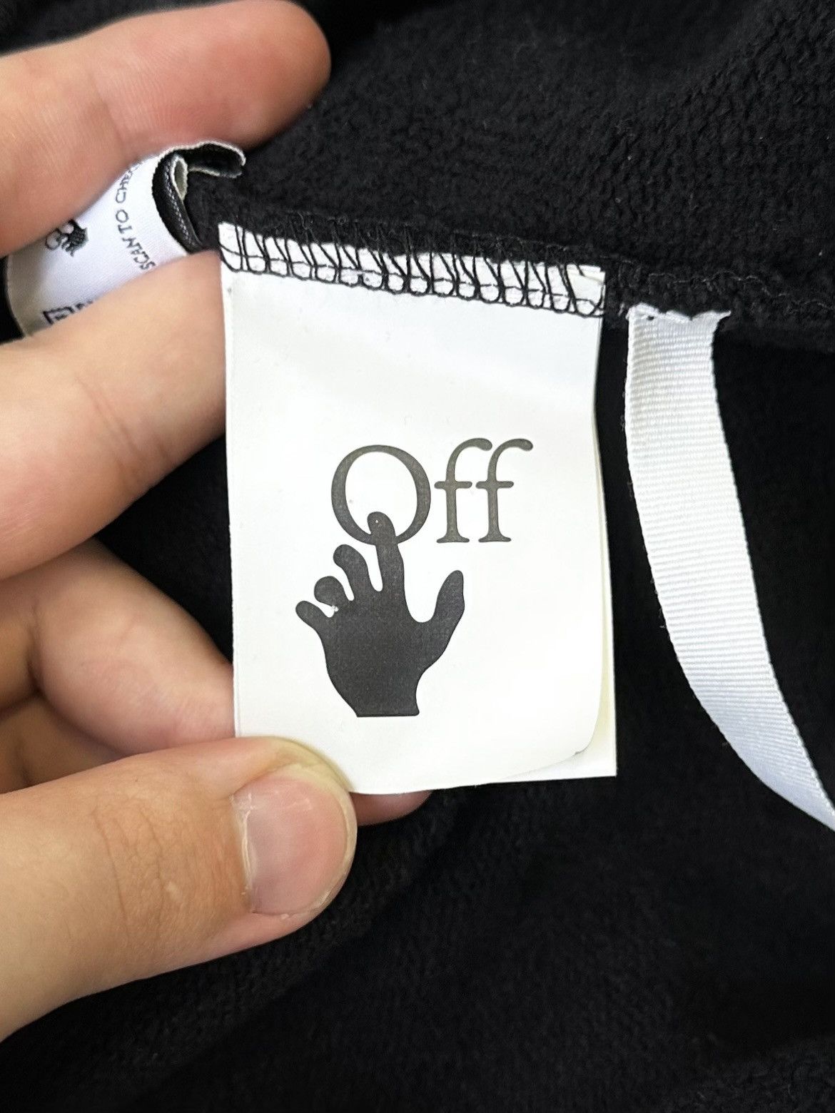 Off-White Off-White Degrade Thund Skate Hoodie – Size L Size US L / EU 52-54 / 3 - 8 Thumbnail