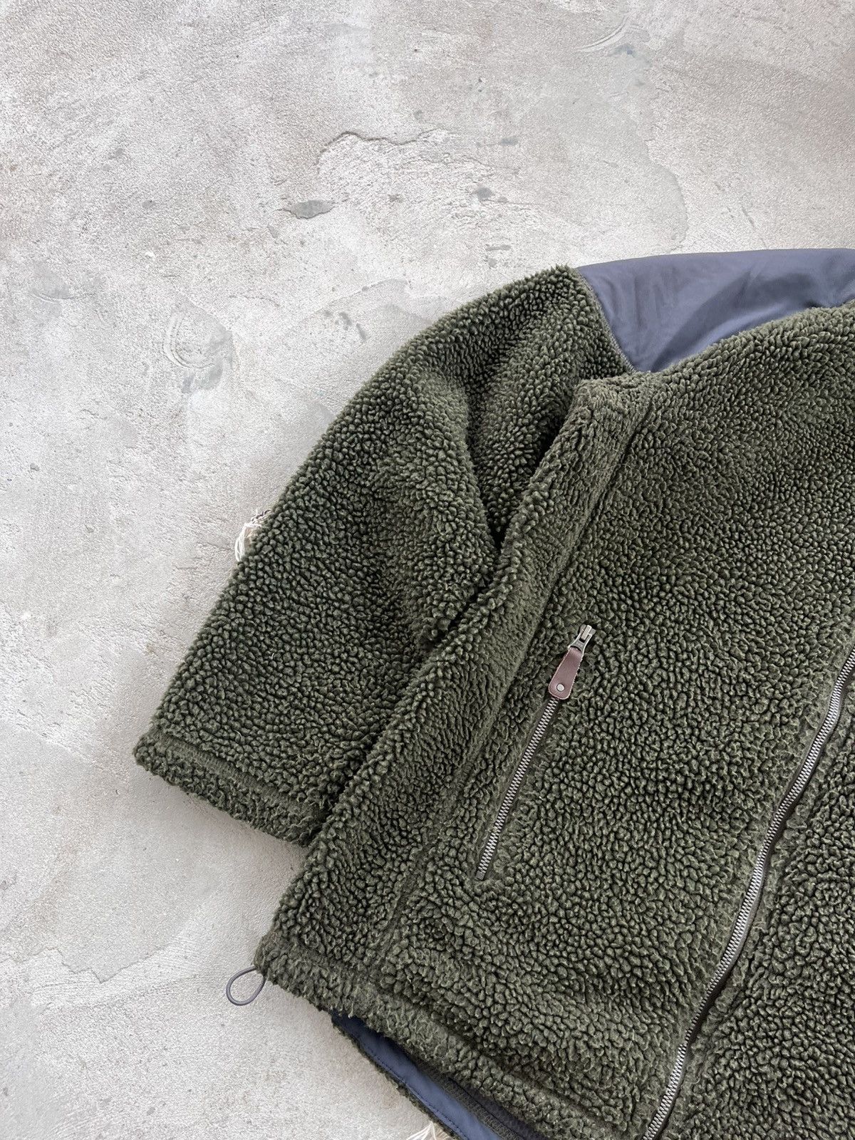 Karrimor Karrimor Green Sherpa Fleece Jacket Sweatshirt Outdoor y2k Size US M / EU 48-50 / 2 - 3 Thumbnail
