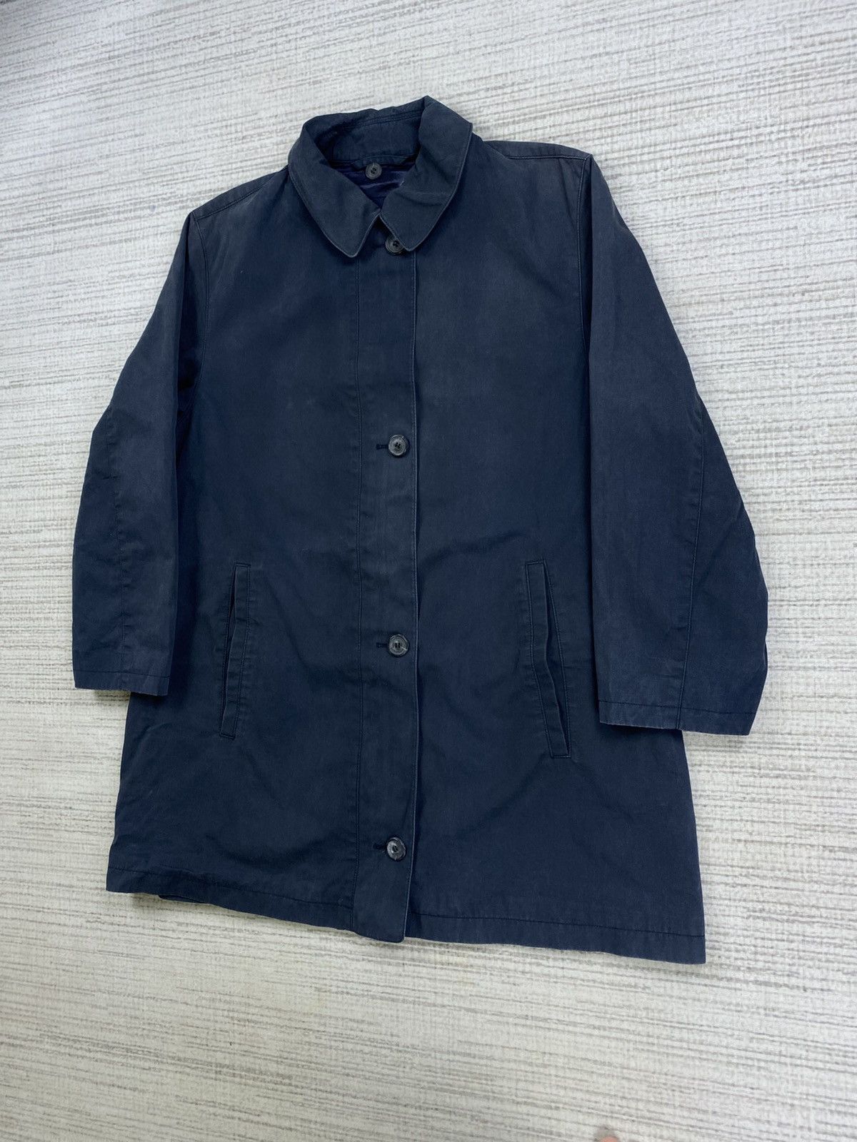 Burberry × Japanese Brand × Vintage Vintage Burberry London Faded Long Coat Jacket Size US M / EU 48-50 / 2 - 4 Thumbnail