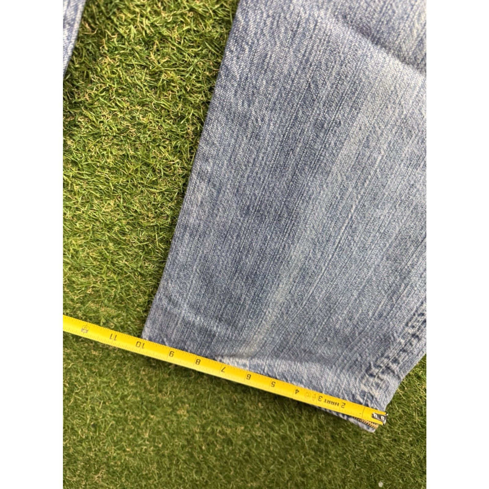 Akademiks VINTAGE Akademiks Jeans Mens 36x30 Baggy Grunge 90s Y2K Denim Blue 5-Pocket Relaxed Rise High Jeans Mens Size US 36 / EU 52 - 4 Thumbnail