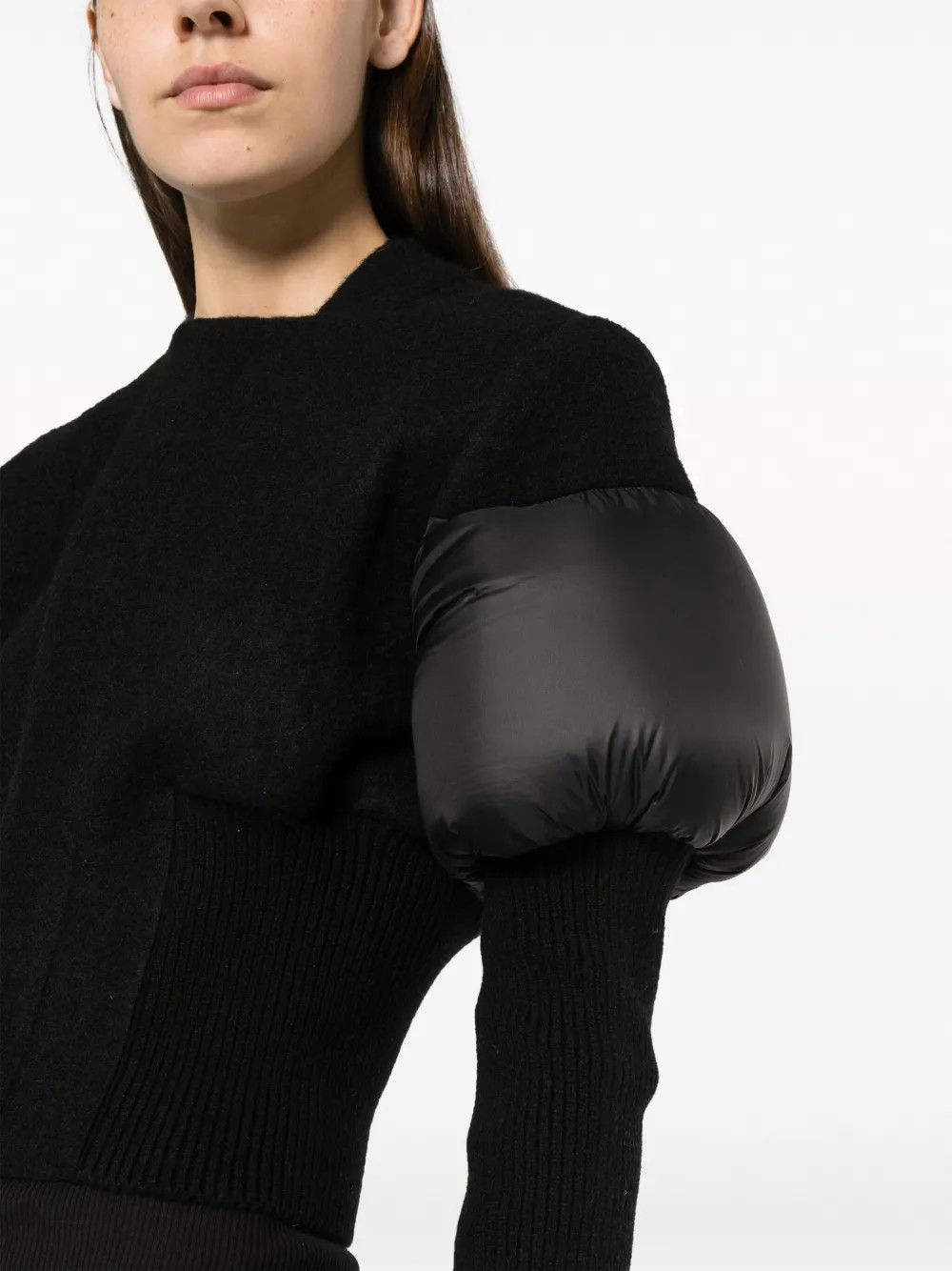 Rick Owens o1y0126 Shell Jacket in Black Size S / US 4 / IT 40 - 2 Thumbnail