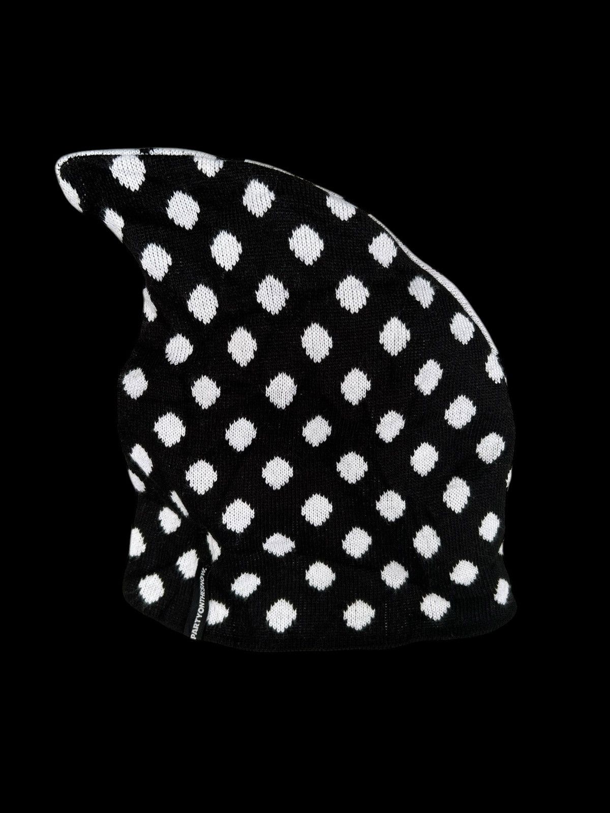 Japanese Brand × Kapital × Vintage Inspired by Walter Van Beirendonck Shark Fin Polkadot Beanie Size ONE SIZE - 2 Thumbnail