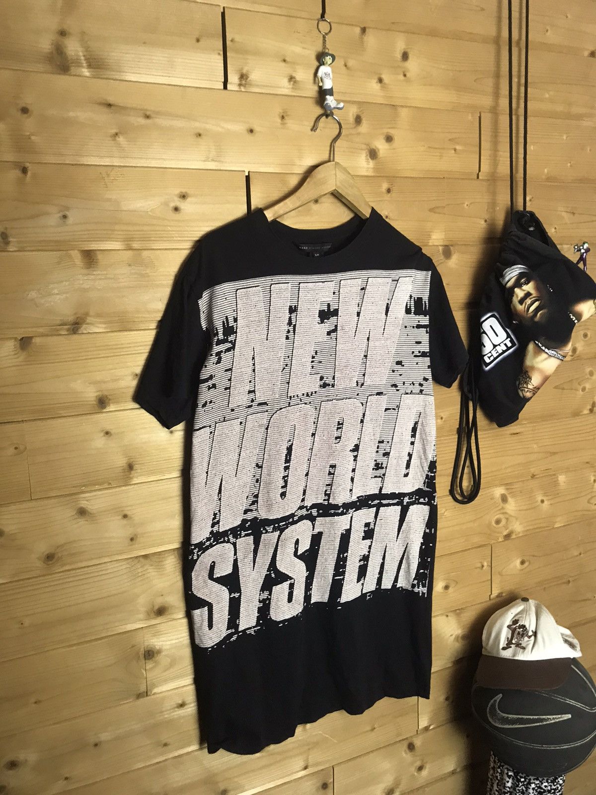 Marc by Marc Jacobs Marc by Marc Jacobs new world system oversized long t-shirt Size S / US 4 / IT 40 - 1 Thumbnail